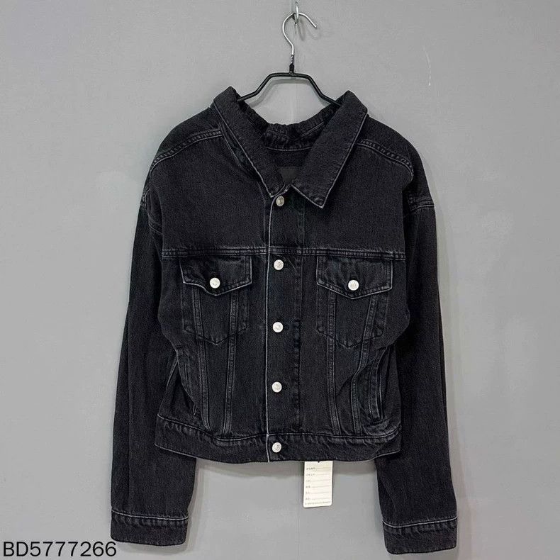 Balenciaga Black Denim Jacket - dmc