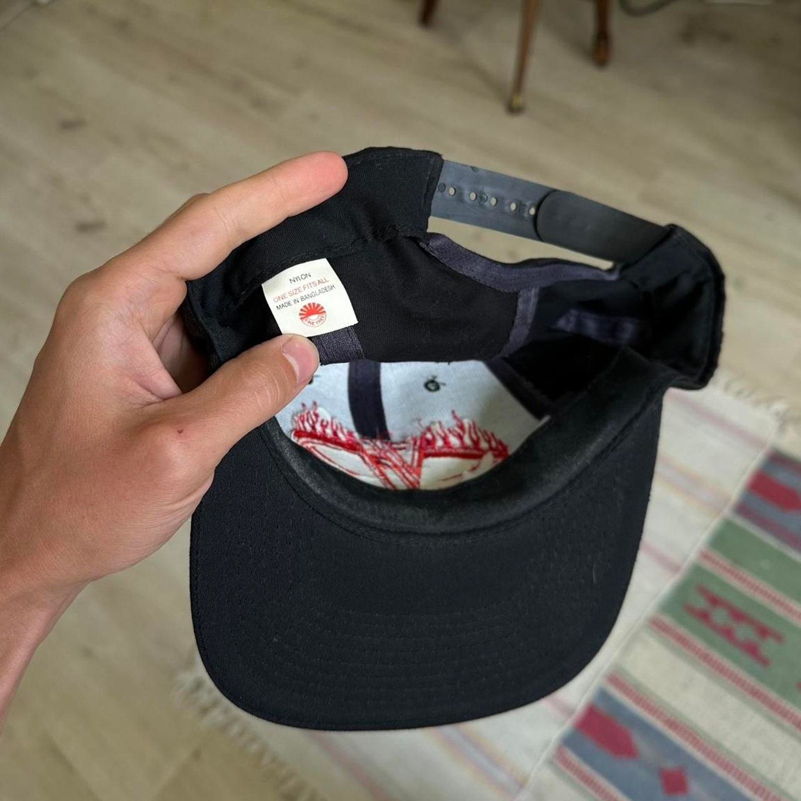 Vintage Rare Vintage 90s Van Halen Band Tour Rock Concert Hat Cap Size ONE SIZE - 4 Thumbnail