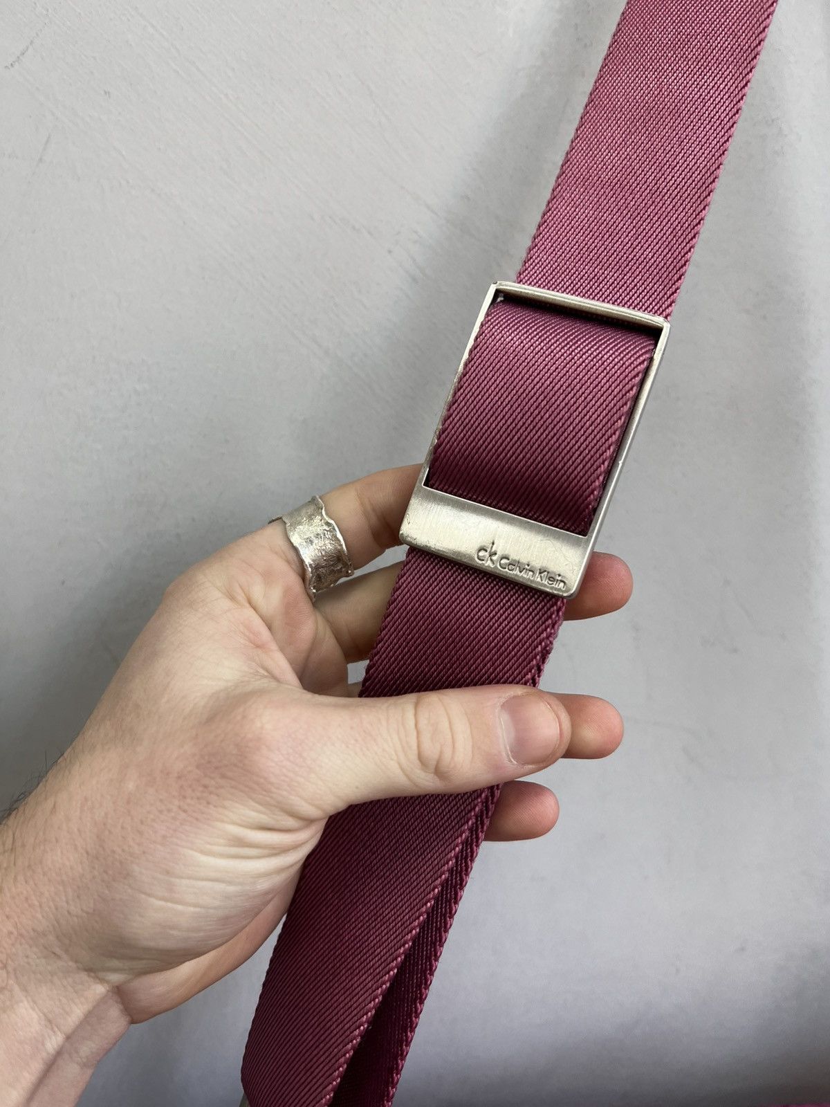 Calvin Klein VINTAGE ARCHIVE MONOGRAM CALVIN KLEIN NYLON MASSENGER BAG Size ONE SIZE - 4 Thumbnail