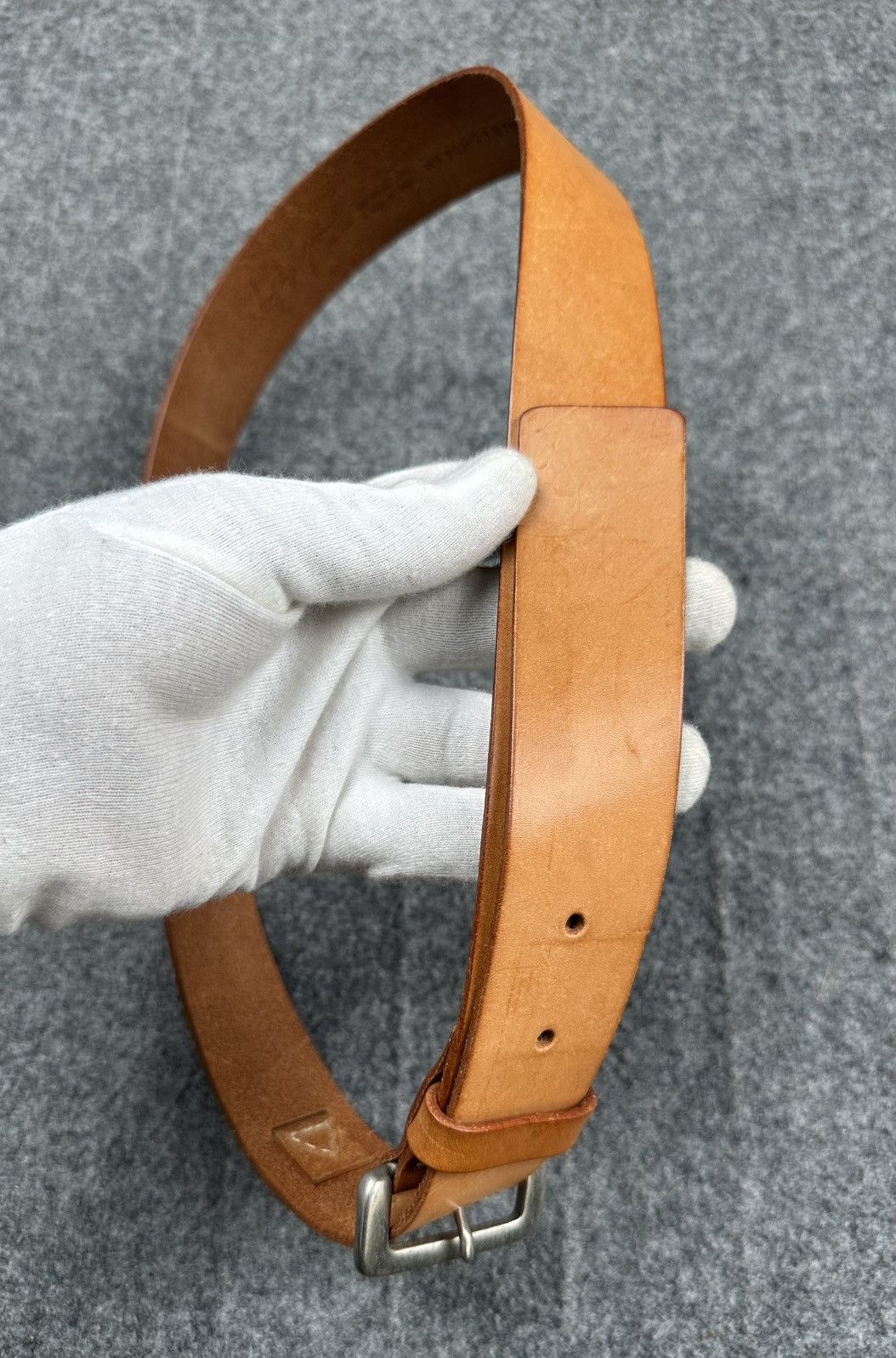Yohji Yamamoto Yohji Yamamoto - Pour Homme A/W11 - Extra Strap Leather Belt Size ONE SIZE - 8 Thumbnail