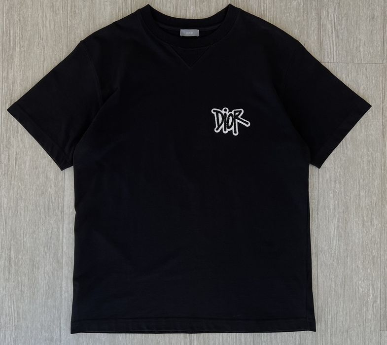 Dior DIOR x SHAWN STUSSY Dior Stussy T-shirt | Grailed