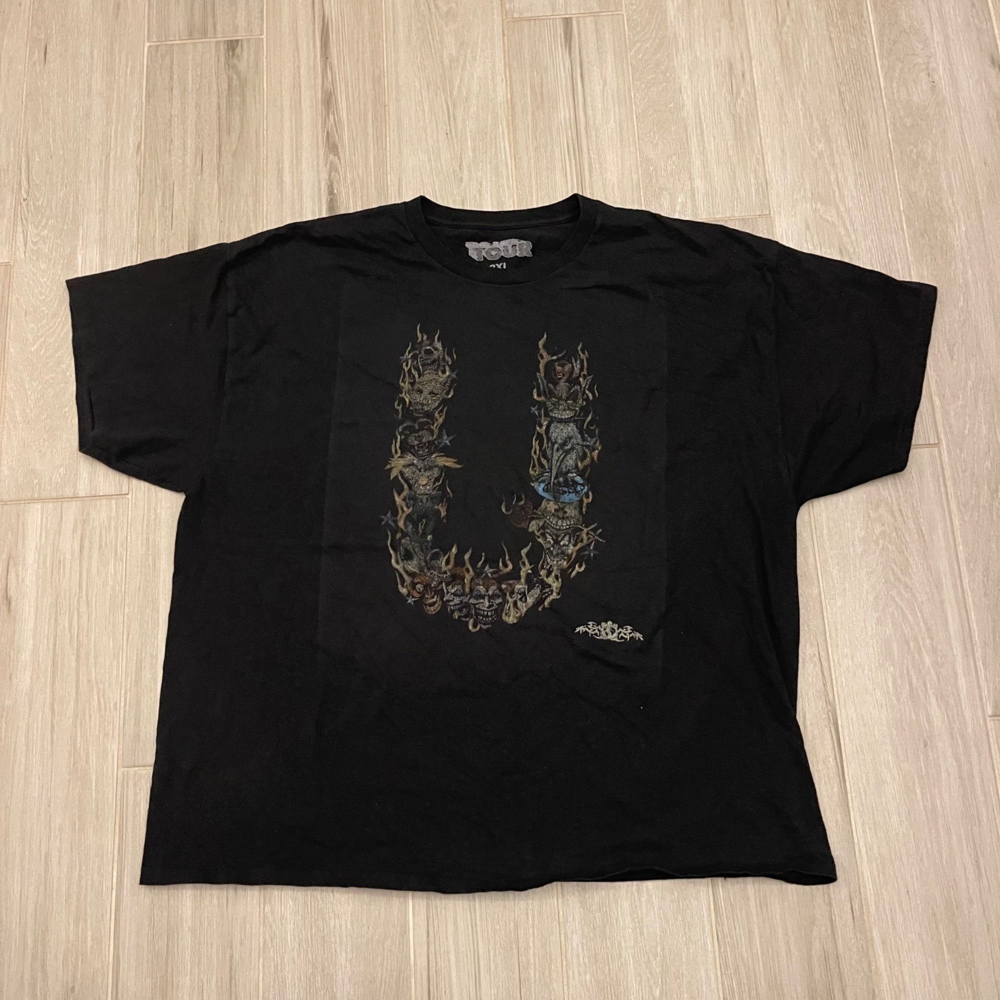 Travis Scott NEW TRAVIS SCOTT SOUTH AMERICAN TOUR TEE SZ 2XL Size US XXL / EU 58 / 5 - 1 Thumbnail