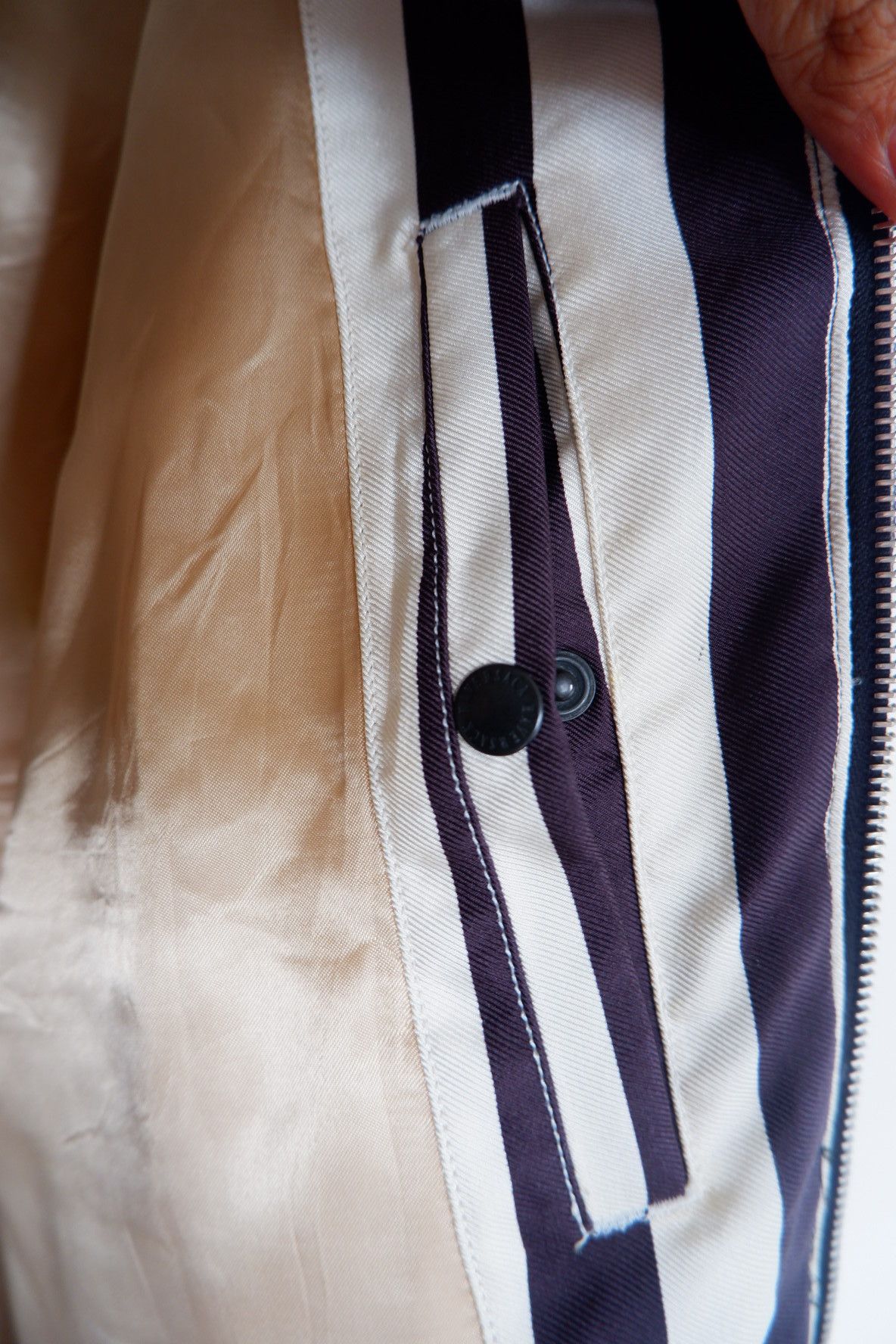 Haversack Haversack Stripes Silk Bomber Jacket Size US M / EU 48-50 / 2 - 11 Thumbnail