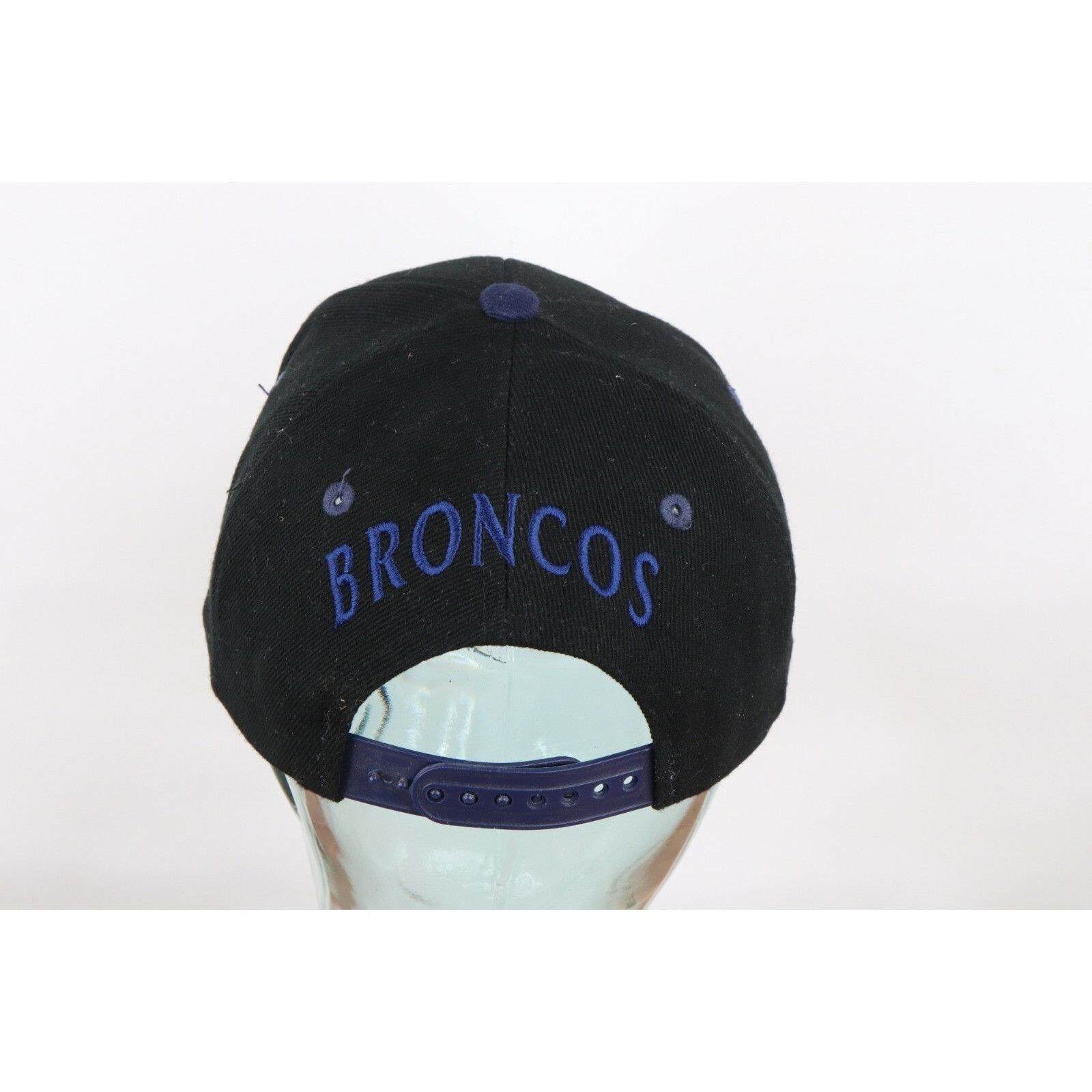 Vintage Vintage 90s Denver Broncos Spell Out Football Snapback Hat Size ONE SIZE - 4 Thumbnail