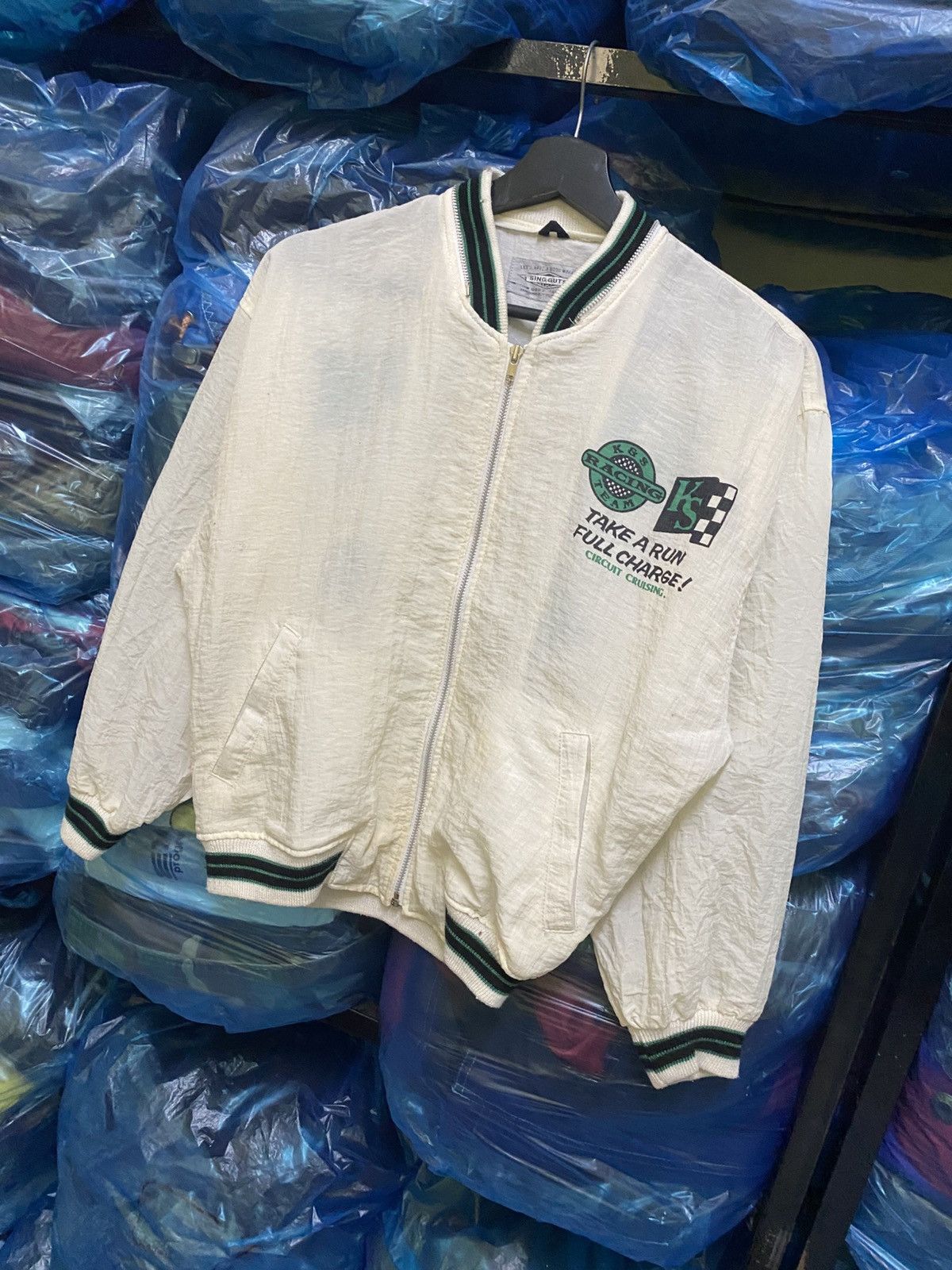 Other VINTAGE 80S KS RACING TEAM JACKET MADE IN JAPAN Size US S / EU 44-46 / 1 - 2 Thumbnail