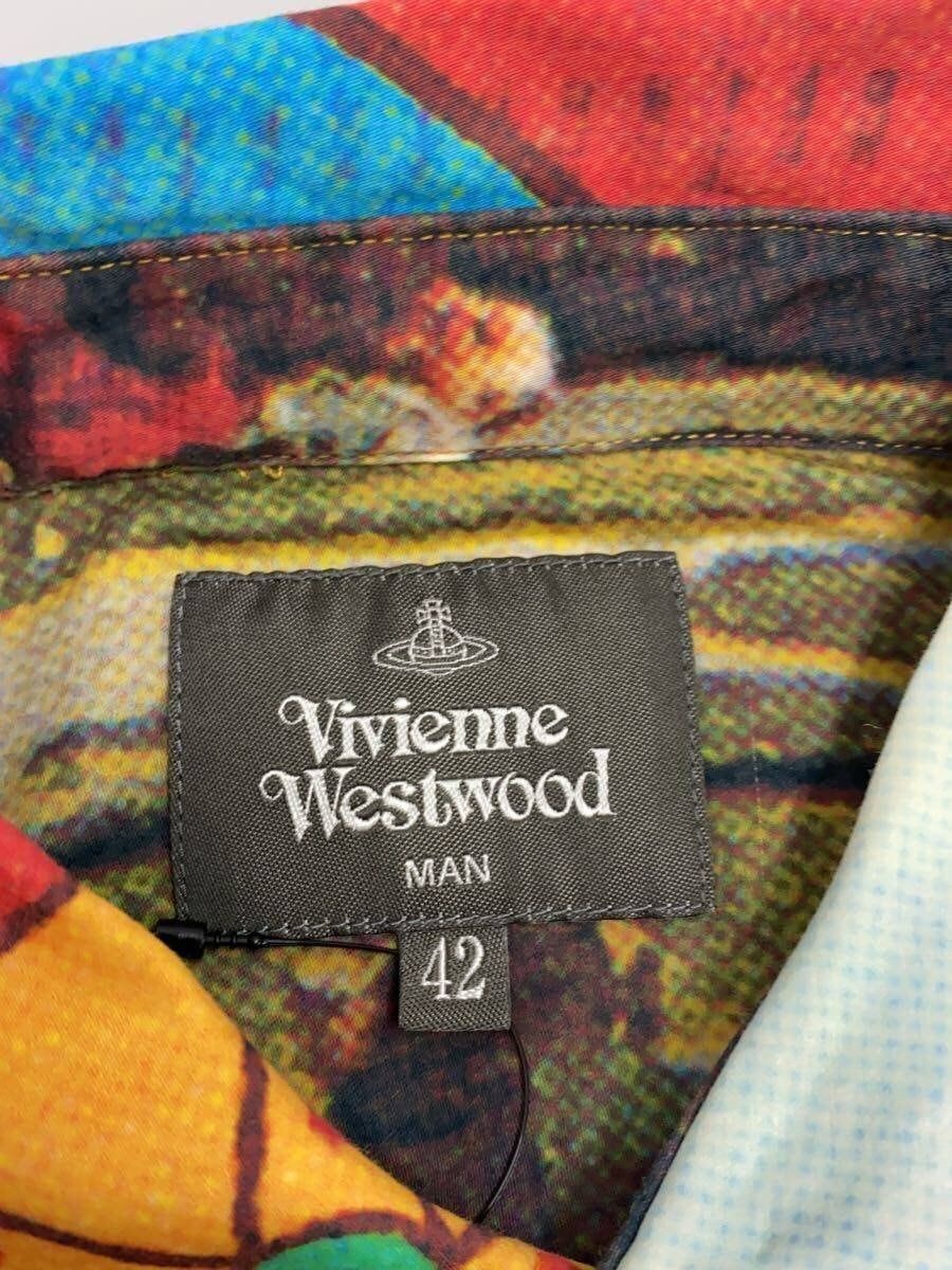 Vivienne Westwood Collage Graphic Print Button Shirt Size US XS / EU 42 / 0 - 4 Thumbnail