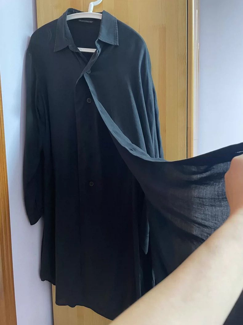 Yohji Yamamoto Yohji Yamamoto 20AW Long Sleeve Shirt Size US M / EU 48-50 / 2 - 2 Thumbnail