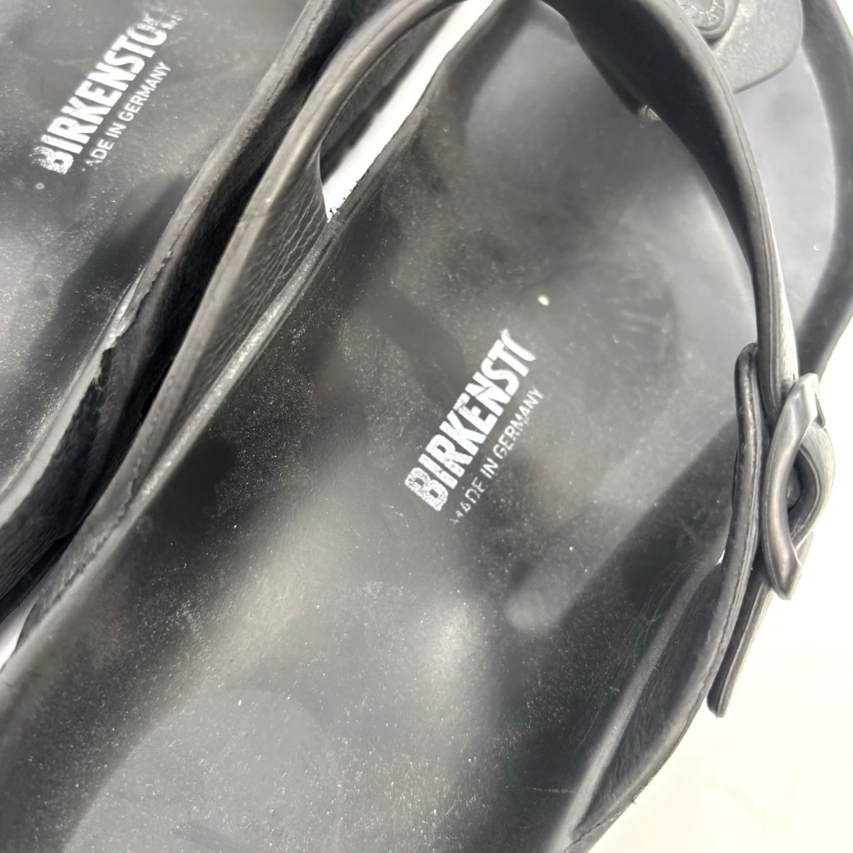 Birkenstock Birkenstock EVA Slides Womens 10 Black Waterproof Sandals Slip On Size US 9 / IT 39 - 7 Thumbnail