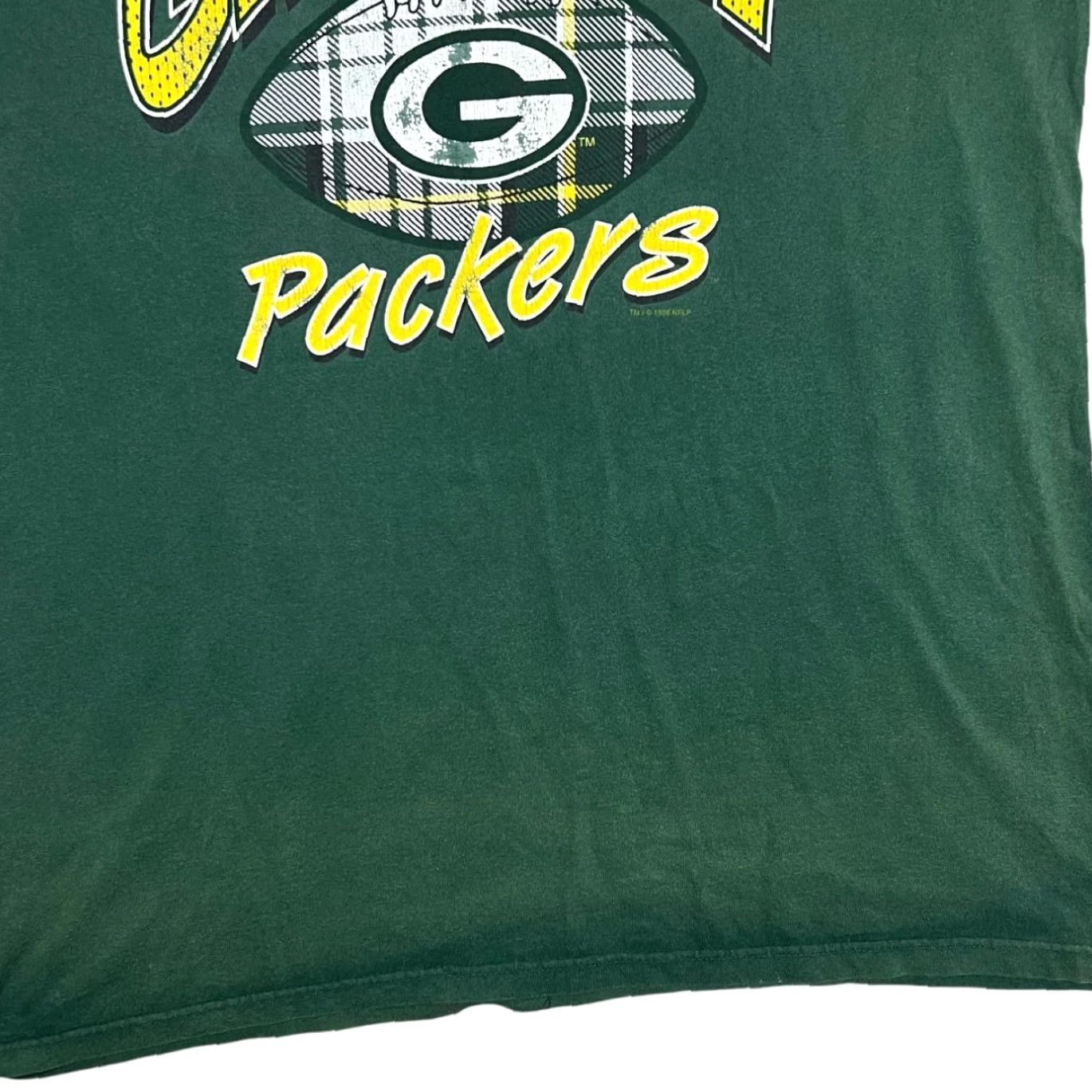 NFL VINTAGE NFL Cliff Engle Game Day GREEN PACKERS T-Shirt XXL Men's Graphic Single Stitch 90s Size US XXL / EU 58 / 5 - 5 Thumbnail