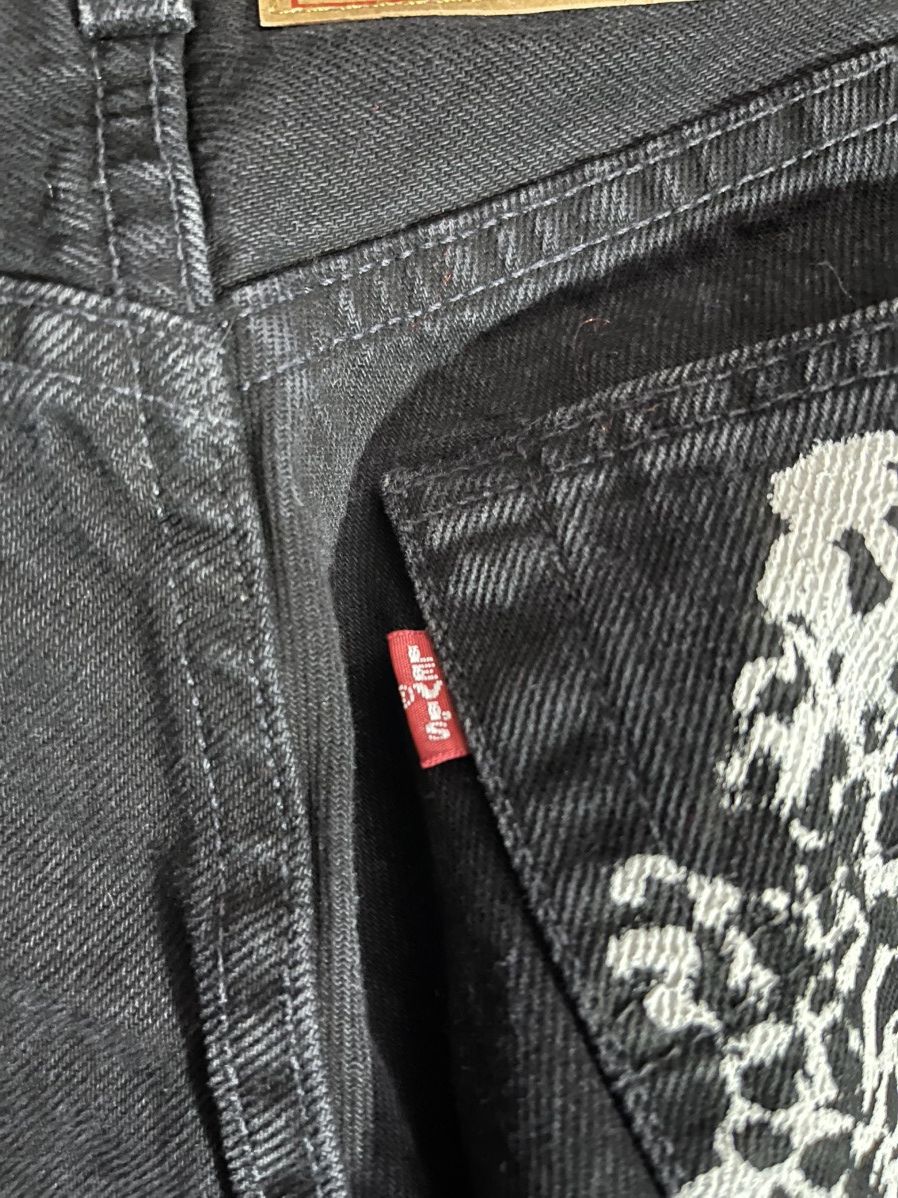DENIM TEARS × Levi's Denim Tears Cotton Peace Denims Size US 26 / EU 42 - 9 Thumbnail