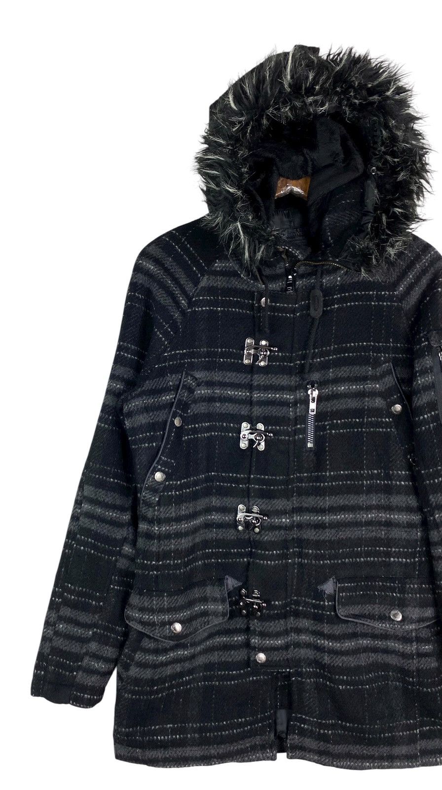 In The Attic In The Attic archive ‘style Steel Lock Buckles Faux Fur Hood Size US S / EU 44-46 / 1 - 2 Thumbnail