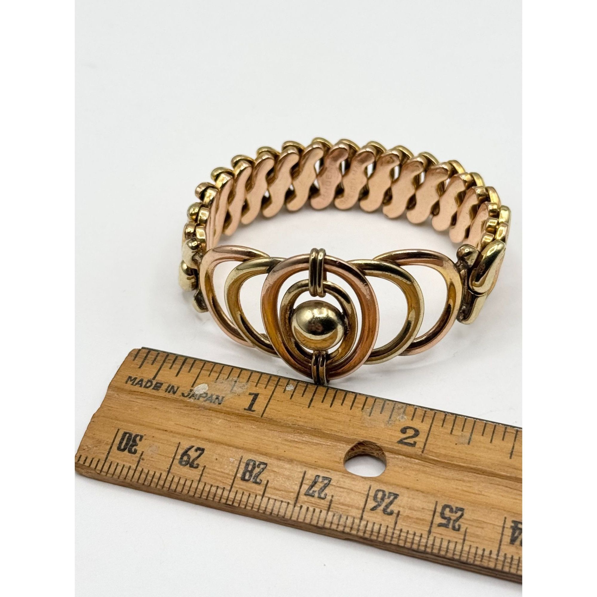 Vintage Estate Phoenix Speidel Made Gold Filled Two Tone Sweetheart Size ONE SIZE - 5 Thumbnail