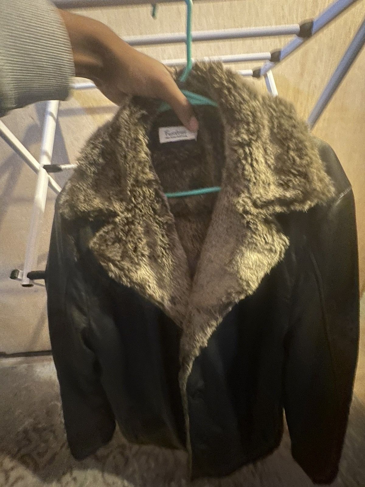 Other Vintage leather jacket Size US L / EU 52-54 / 3 - 6 Thumbnail