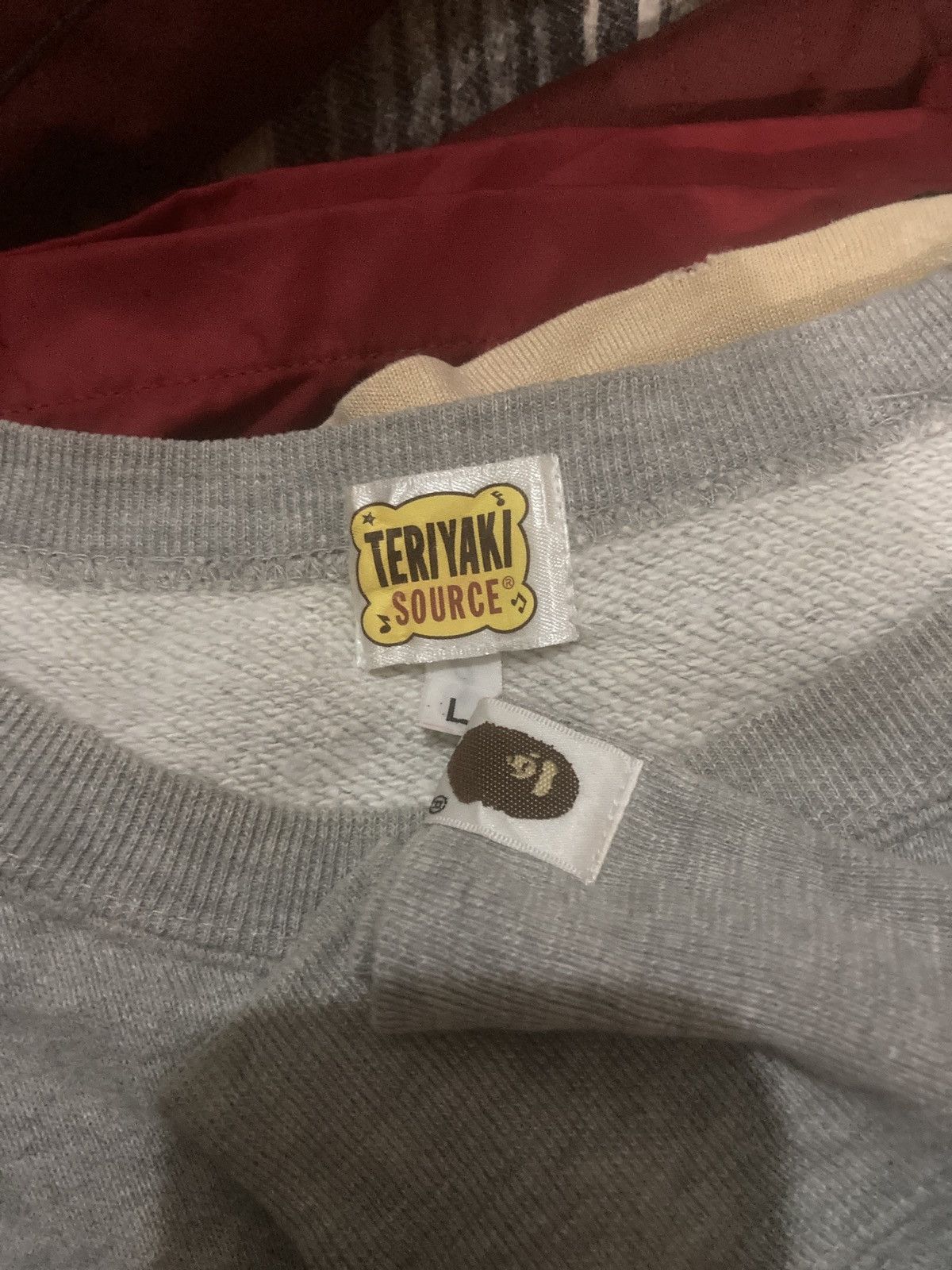 Bape teriyaki boyz shark crewneck Size US L / EU 52-54 / 3 - 4 Thumbnail