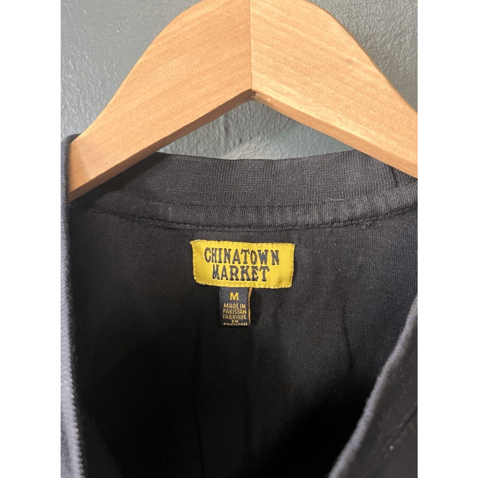 Vintage CHINATOWN MARKET Mens Black AI T-SHIRT Long Sleeve M Medium Cotton 100% Regular Fit Shirt Men Mens Size Black AI 90s? Size US M / EU 48-50 / 2 - 3 Thumbnail