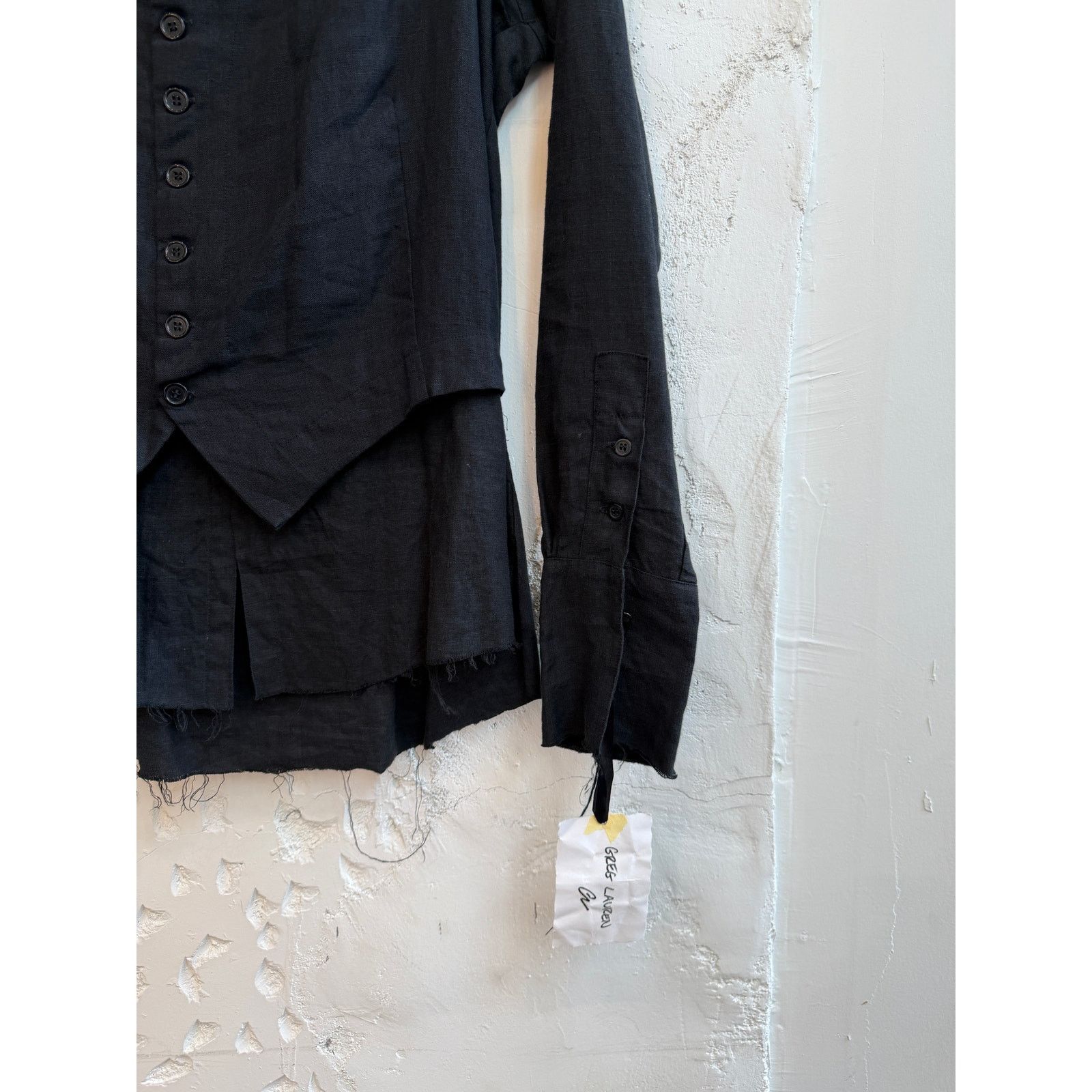 Greg Lauren Greg Lauren SAMPLE Studio Shirt with Attached Vest Size US M / EU 48-50 / 2 - 3 Thumbnail