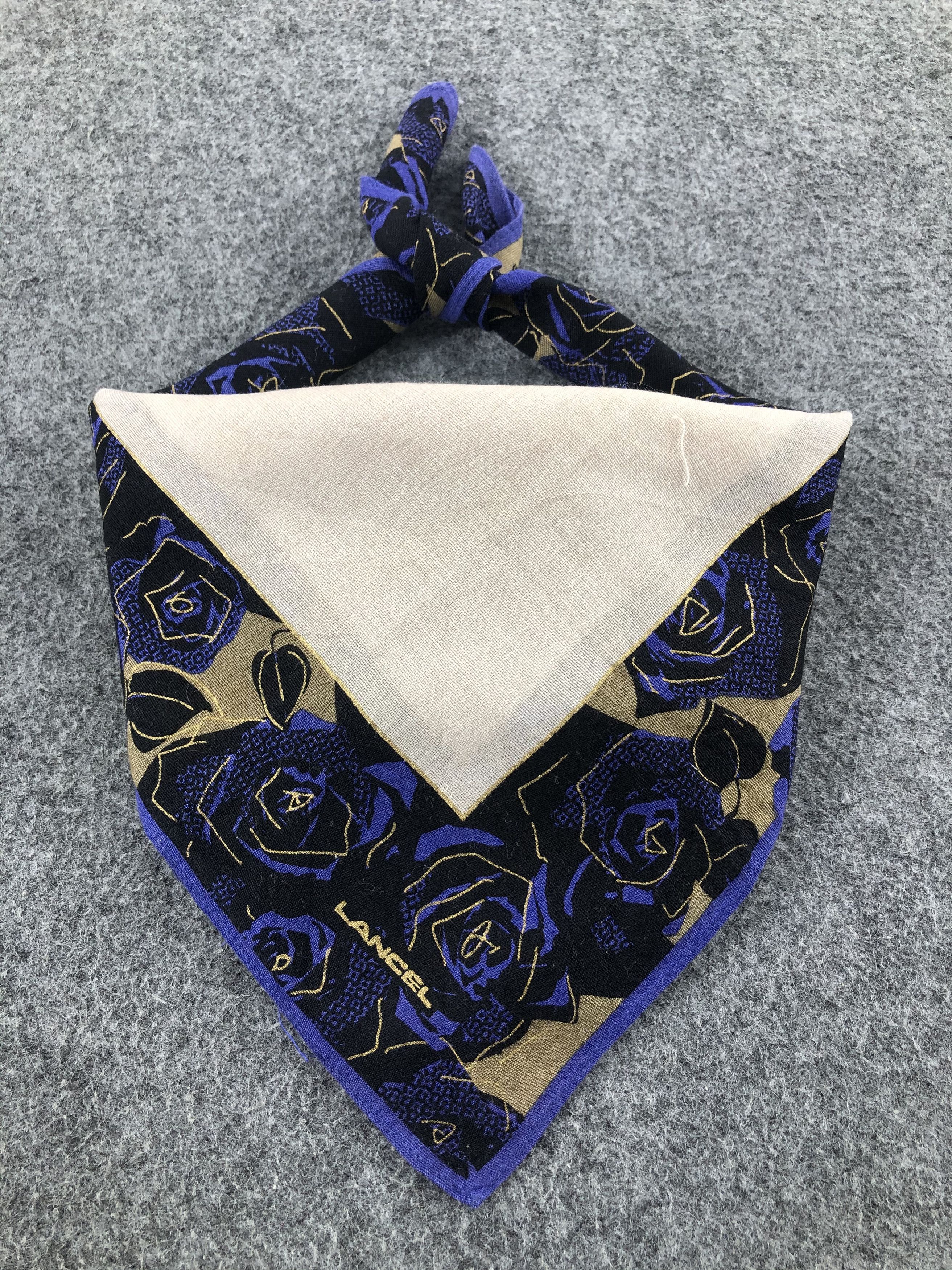 Lancel × Vintage Lancel Handkerchief / Bandana / Neckerchief Size ONE SIZE - 2 Thumbnail