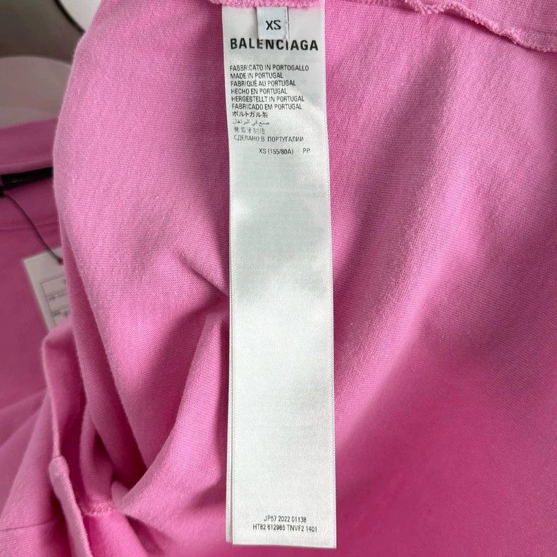 Balenciaga Balenciaga Pink 3B graffiti short-sleeve size/XS Size US XS / EU 42 / 0 - 4 Thumbnail