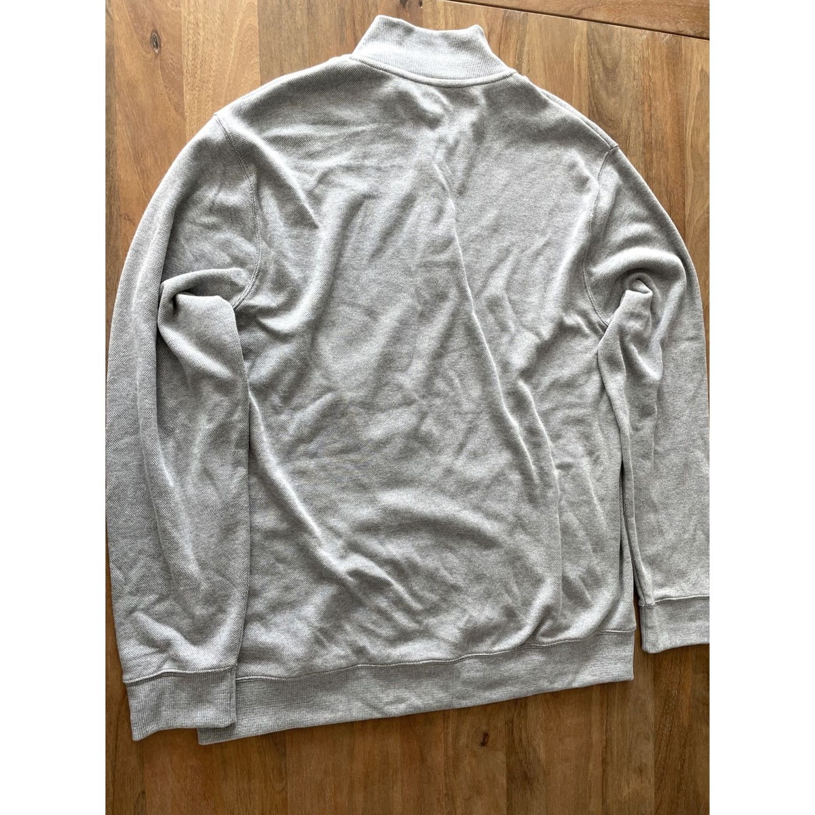 Old Navy Old Navy Mens XL Gray Flex Henley Long Sleeve Shirt Waffle Knit Outdoor Stretch Shirt Size US XL / EU 56 / 4 - 2 Thumbnail