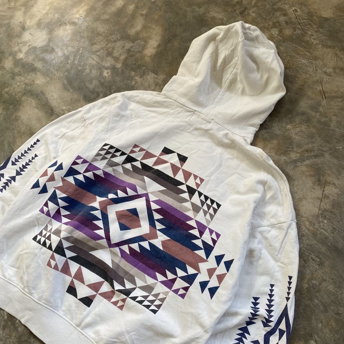 Pendleton Vintage Pendleton Navajo Hoodie Size US XL / EU 56 / 4 - 1 Thumbnail