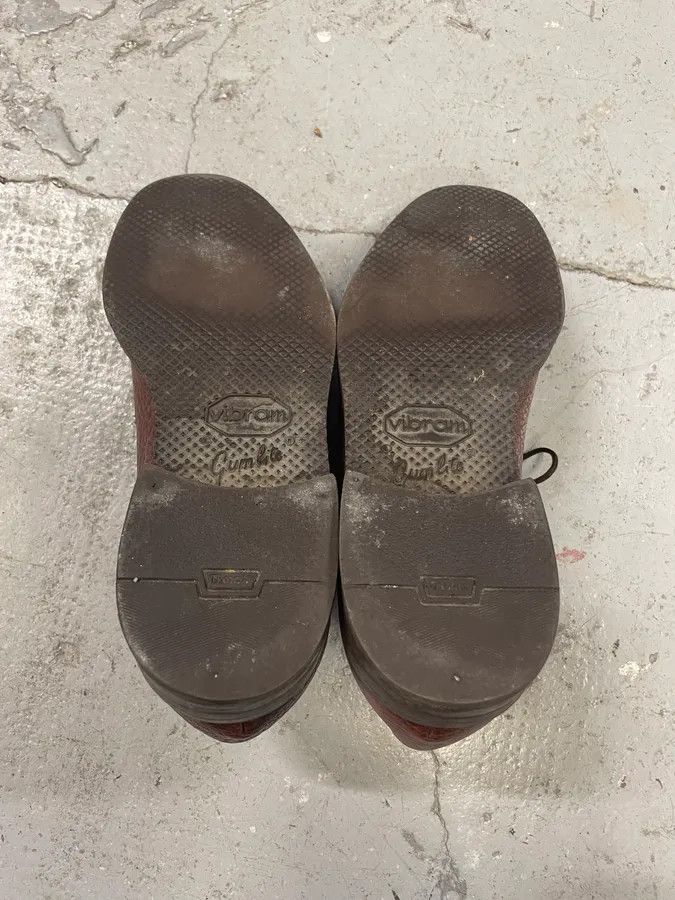 Balenciaga × Designer × Vintage Balenciaga Brown Leather Derby Shoes Size US 5.5 / EU 38 - 8 Thumbnail