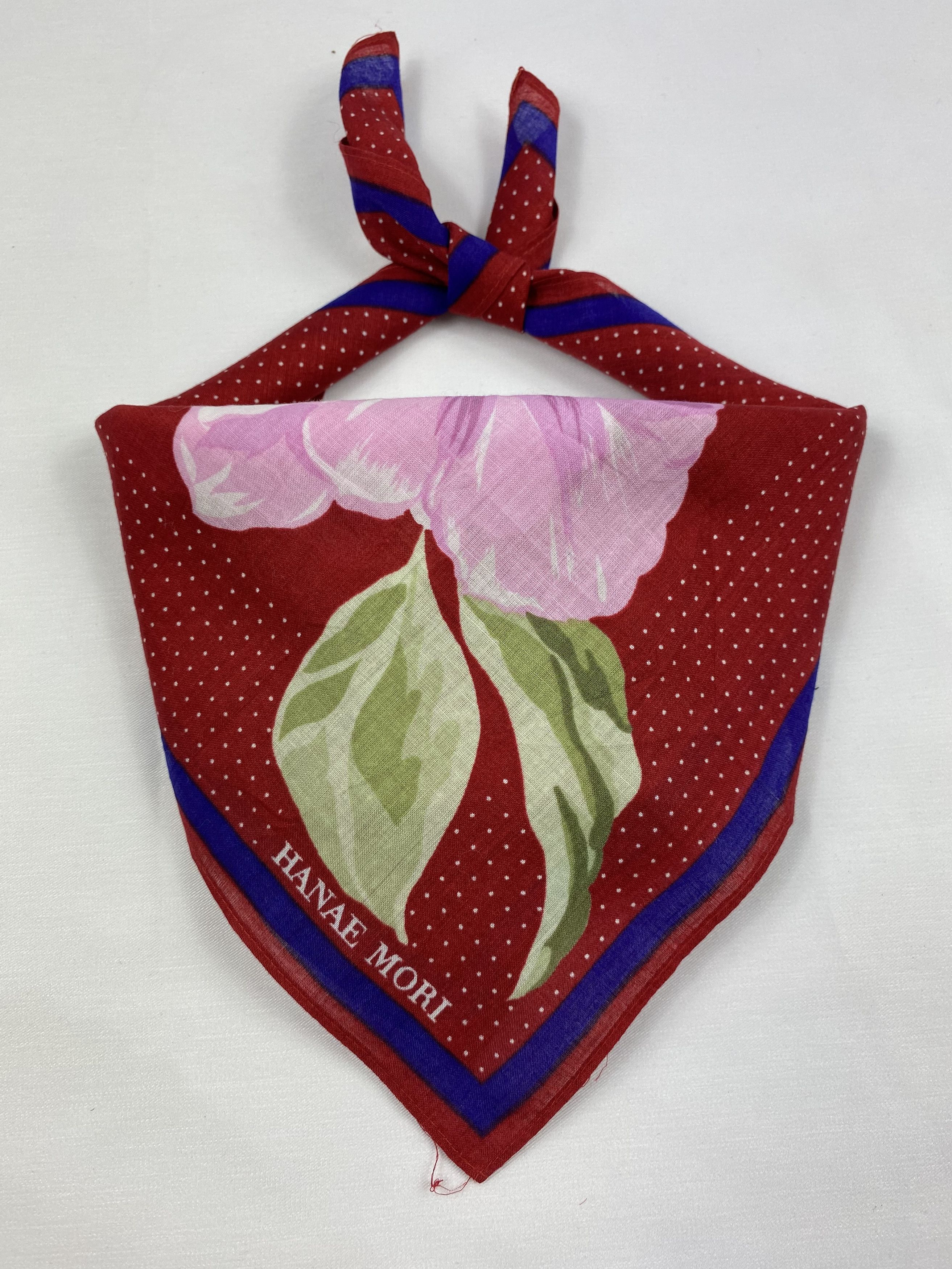 Hanae Mori × Japanese Brand × Vintage Hanae Mori Handkerchief / Bandana / Neckerchief Size ONE SIZE - 1 Thumbnail
