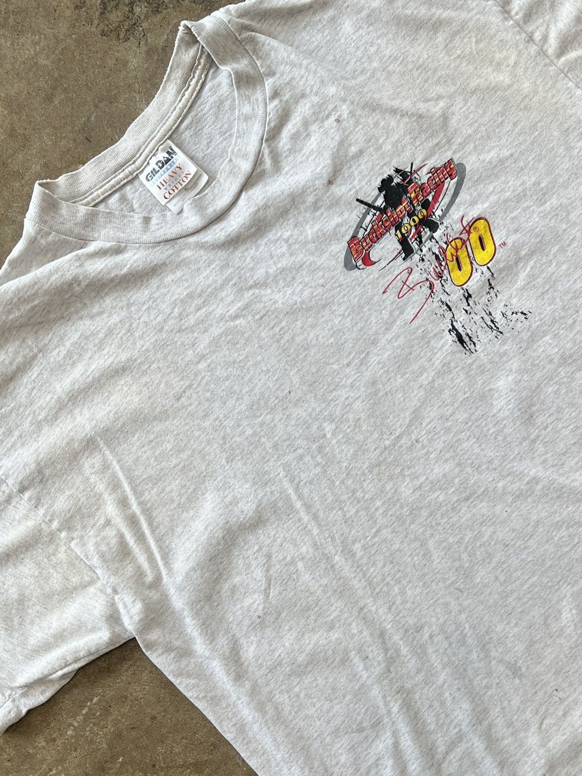 NASCAR Vintage 1999 Buckshot Fan Club Member Buckshot Racing Tee XL Size US XL / EU 56 / 4 - 4 Thumbnail