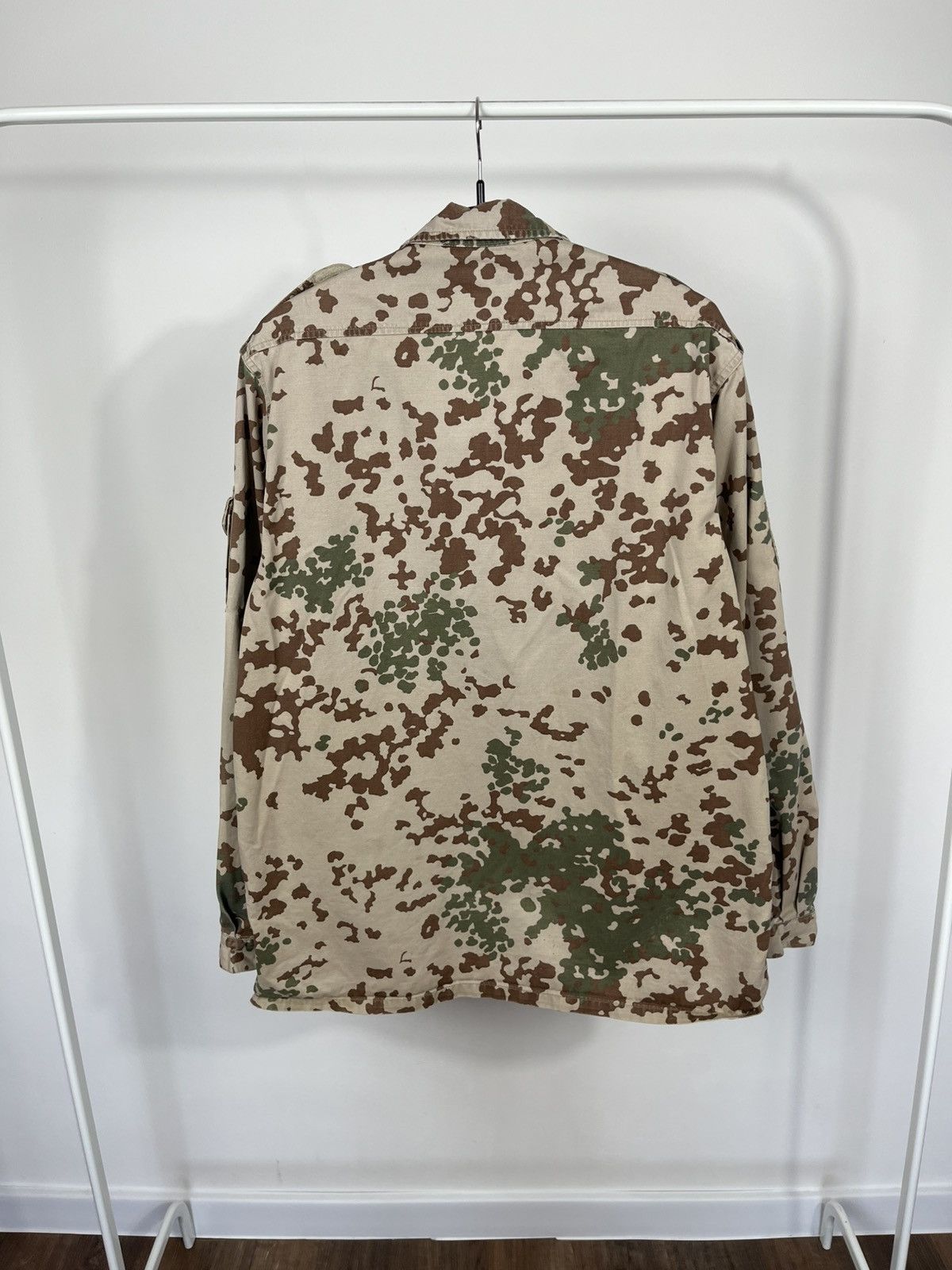 Other Vintage German Army Camo Jacket Military Field Shirt 2003 Size US L / EU 52-54 / 3 - 15 Thumbnail