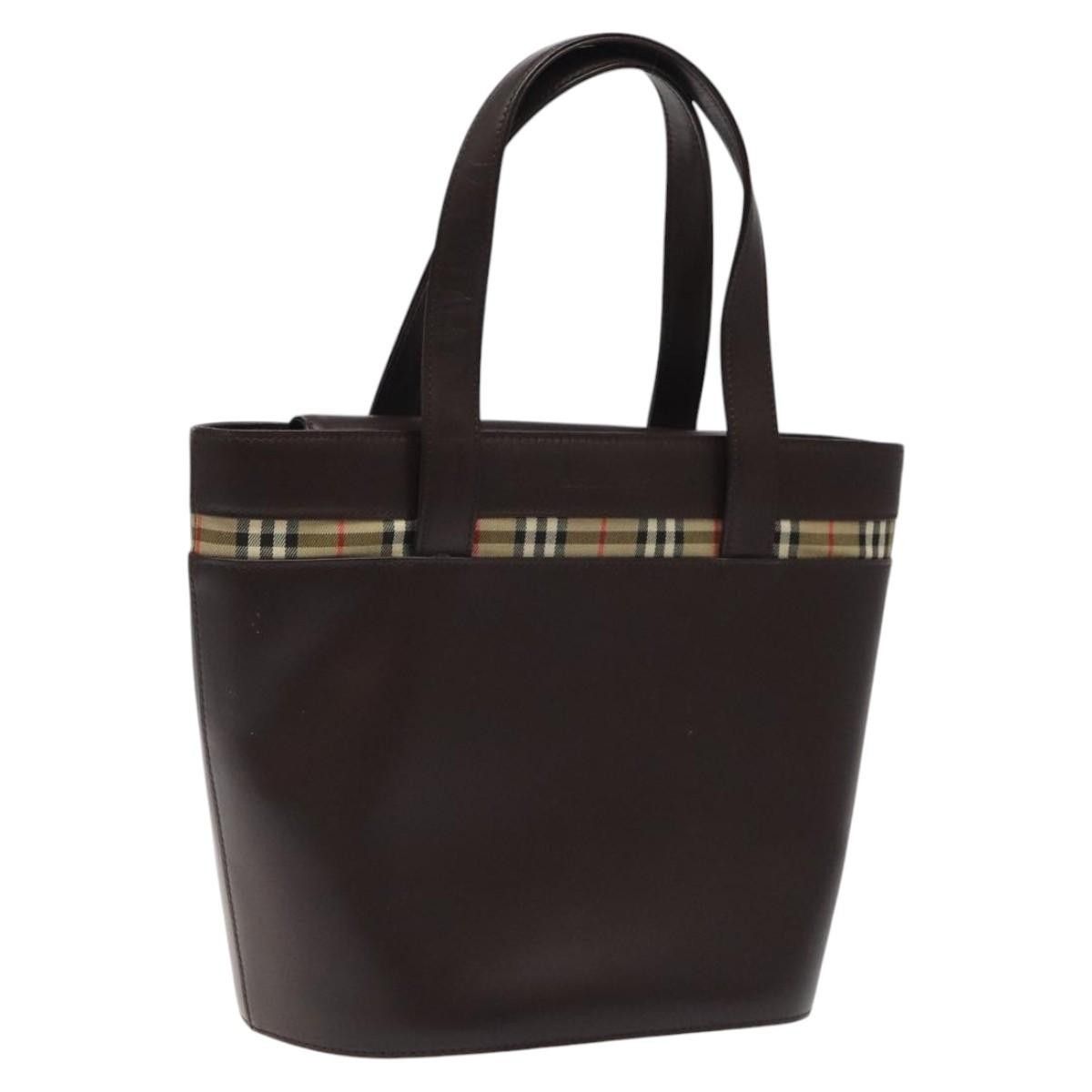 Burberry Burberry Nova Handbag Leather Size ONE SIZE - 1 Thumbnail