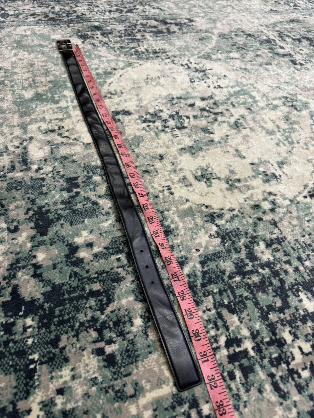 Gucci VINTAGE GUCCI BI-WAY LEATHER BELT Size 28 - 7 Thumbnail