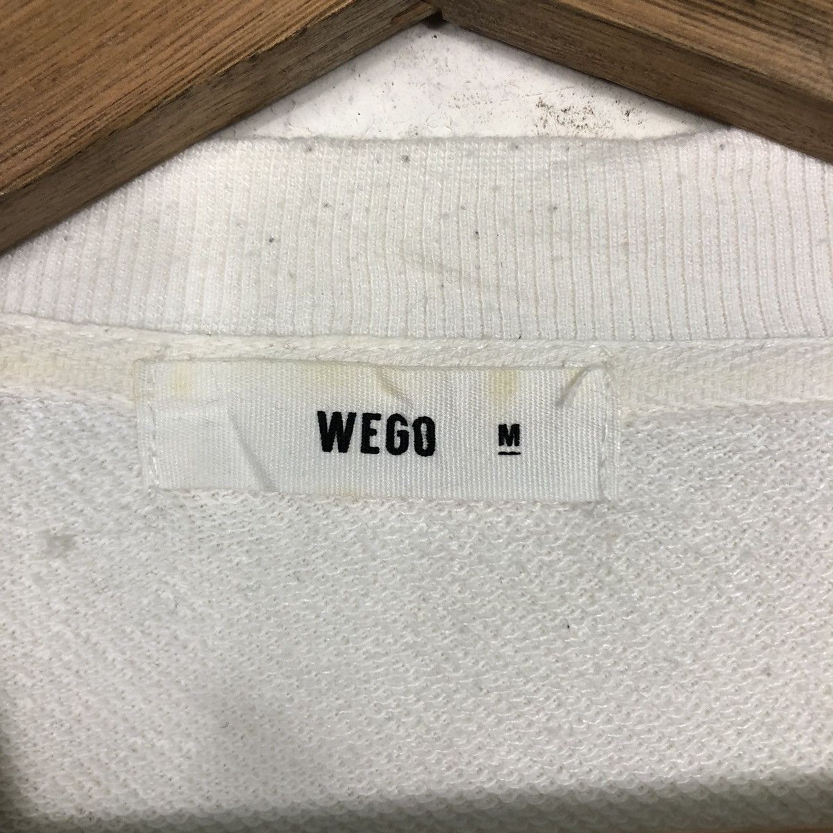 Japanese Brand 📌Vintage Sweatshirt Wego Full Print Habitat Big Logo Design Size US L / EU 52-54 / 3 - 15 Thumbnail
