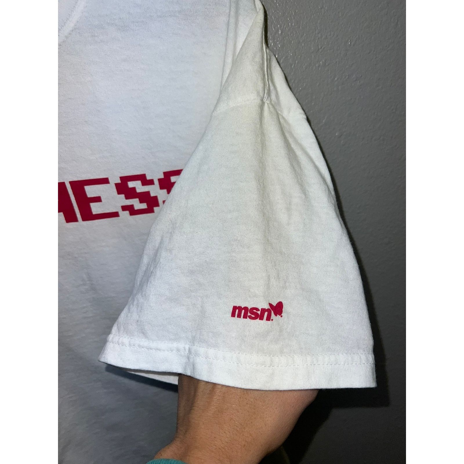 Gildan Vintage Lebron James Shirt MSN . COM Promo I Witness Tee XL Size US XL / EU 56 / 4 - 4 Thumbnail