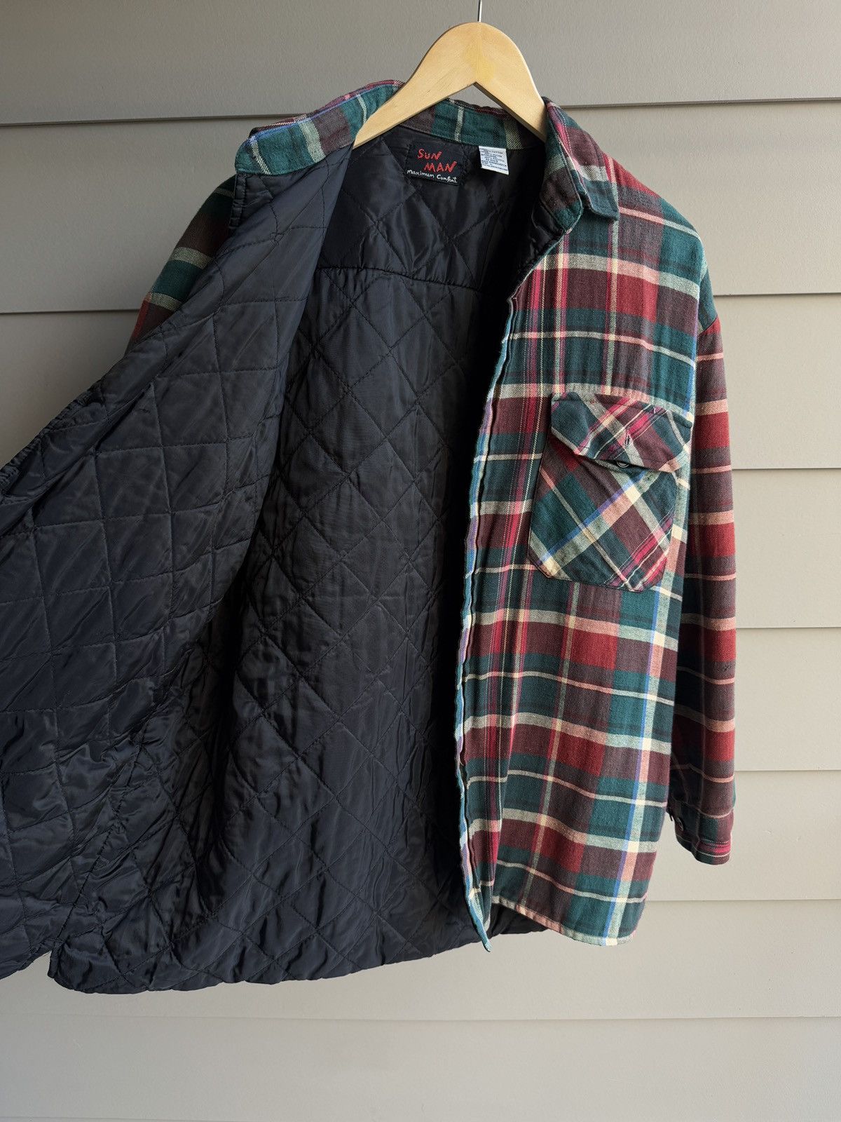 Japanese Brand Vintage 90s Y2K Plaid Flannel Shirt Streetwear Grunge Size US L / EU 52-54 / 3 - 6 Thumbnail