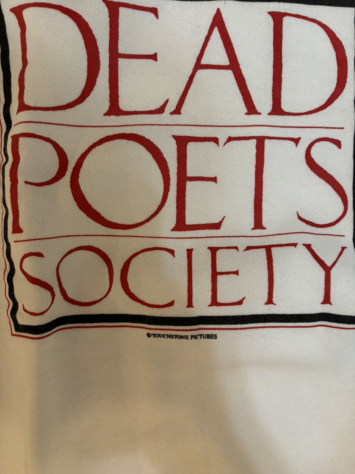 Vintage Rare Vintage Dead Poets Society Robin Williams Movie Tee Size US XL / EU 56 / 4 - 12 Thumbnail