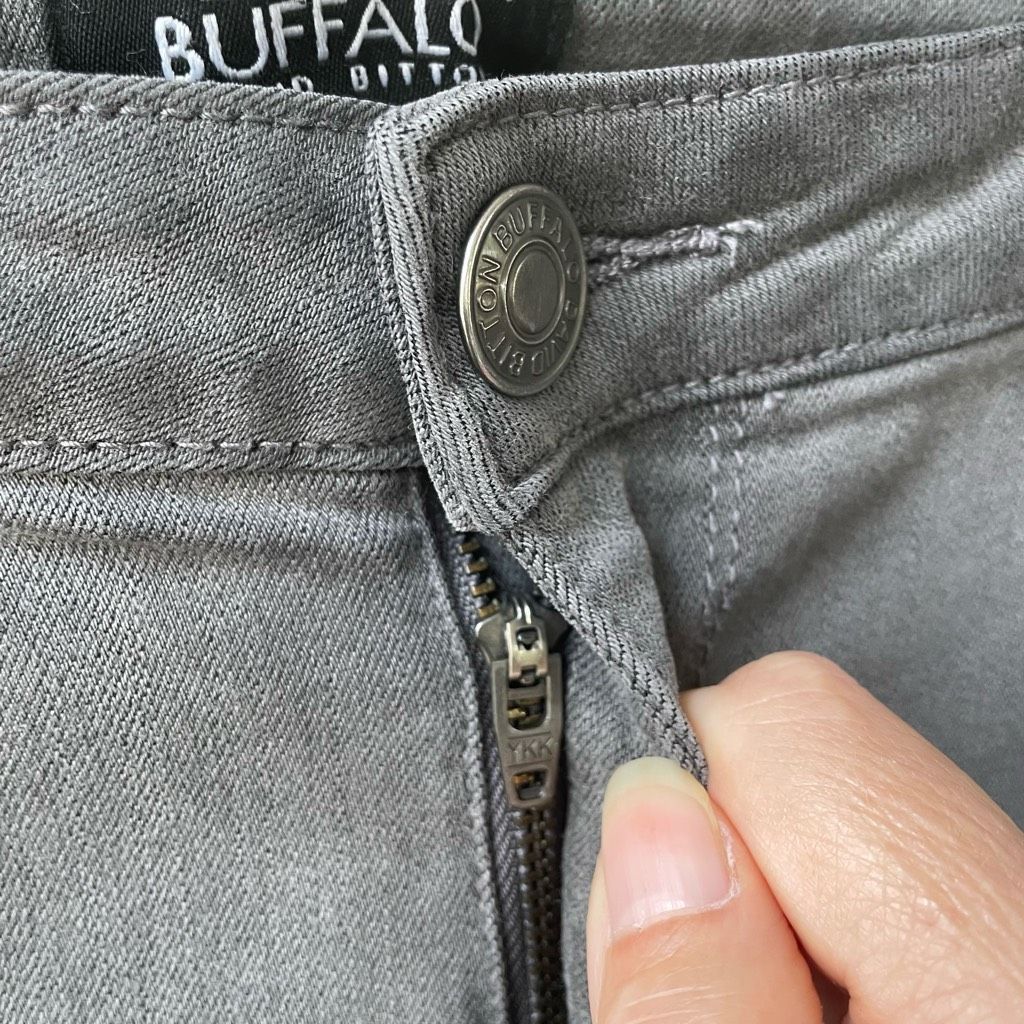 Buffalo David Bitton Buffalo David Britton Grey Jeans 30 10 Size 32" / US 10 / IT 46 - 3 Thumbnail