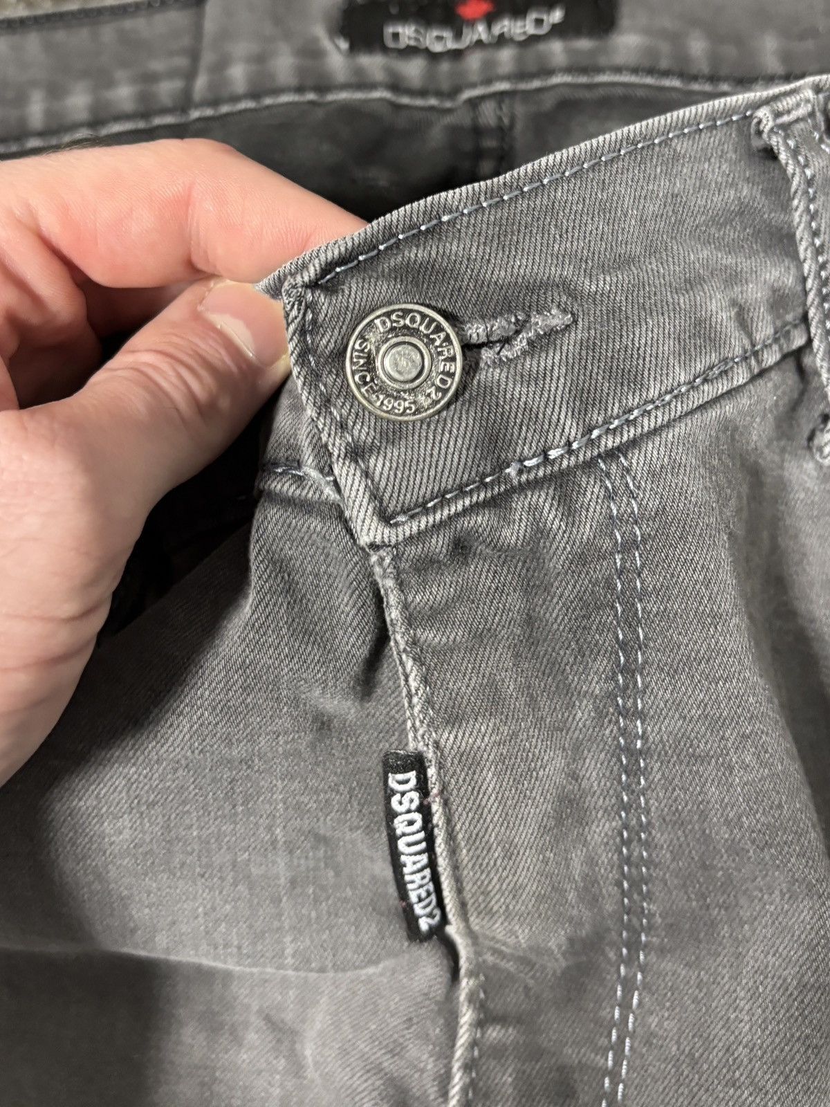 Dsquared2 DSquared2 Jeans Skinny Stretch Made in Italy Designer Denim Size US 34 / EU 50 - 11 Thumbnail