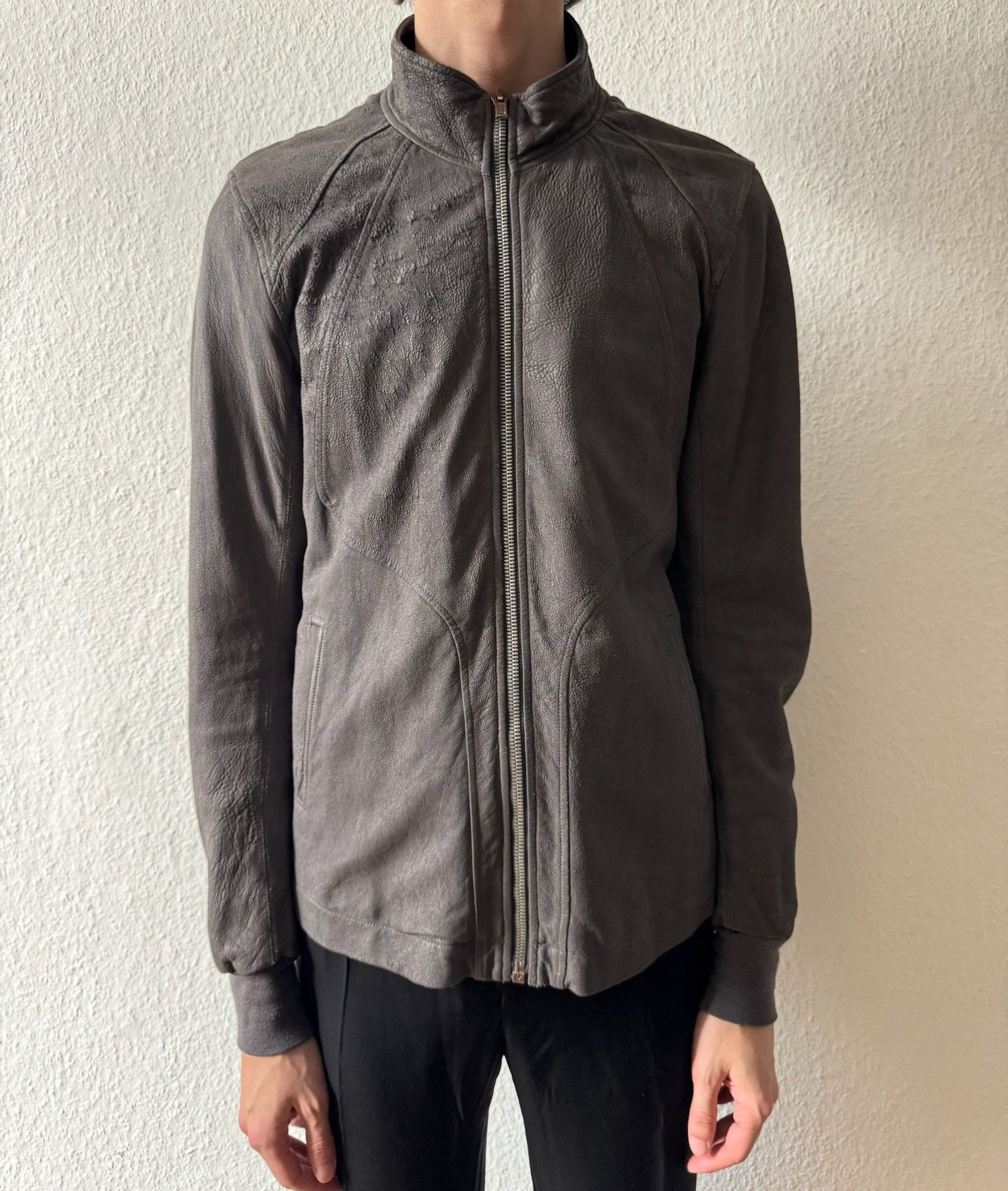 Rick Owens F/W 10 "GLEAM" Heavy Blistered Lamb Intarsia Jacket XXL Size US XXL / EU 58 / 5 - 22 Thumbnail