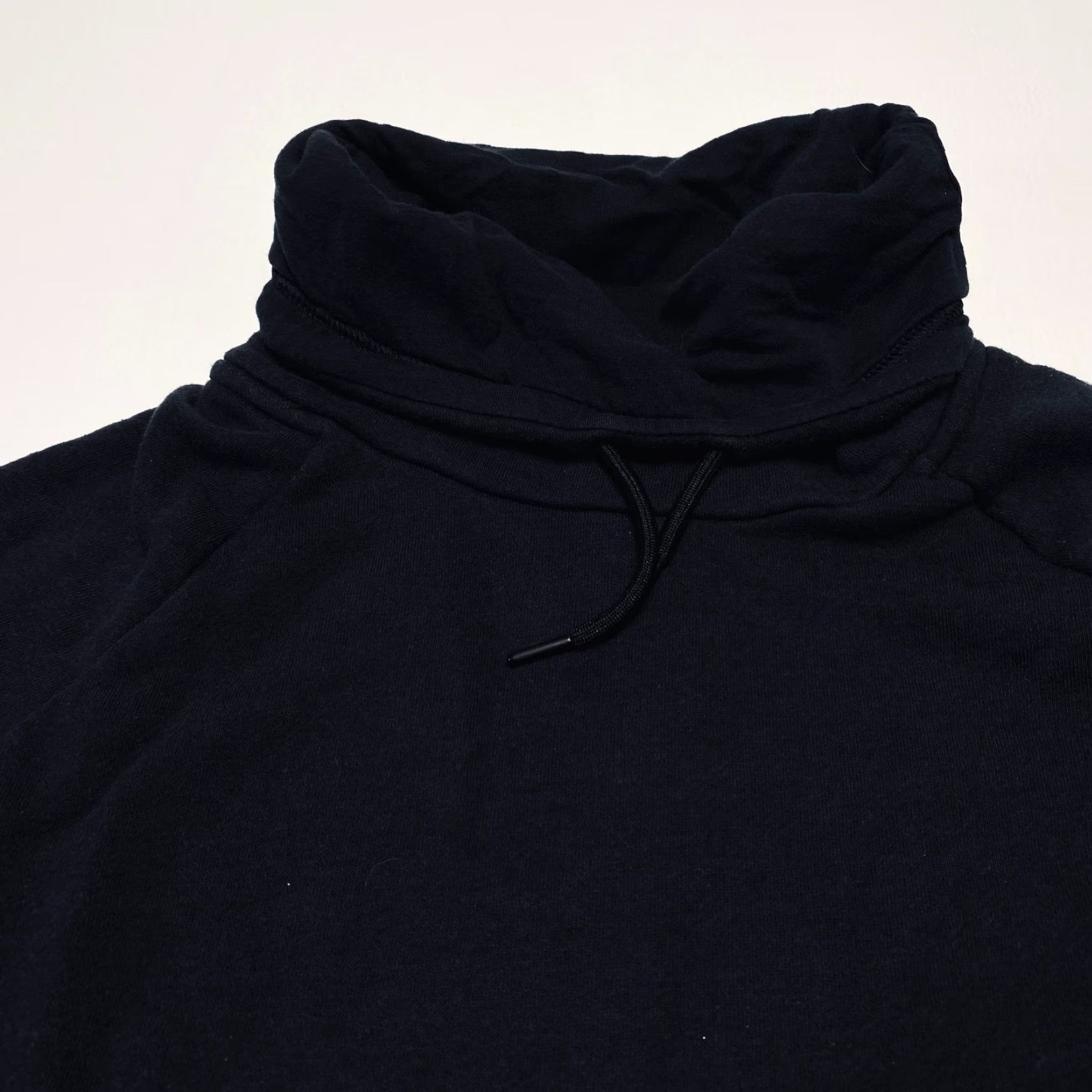 Nike VINTAGE Nike Sportswear Funnel Neck Hoodie Men’s Medeium Black Pullover Fleece Kangaroo Size US M / EU 48-50 / 2 - 7 Thumbnail