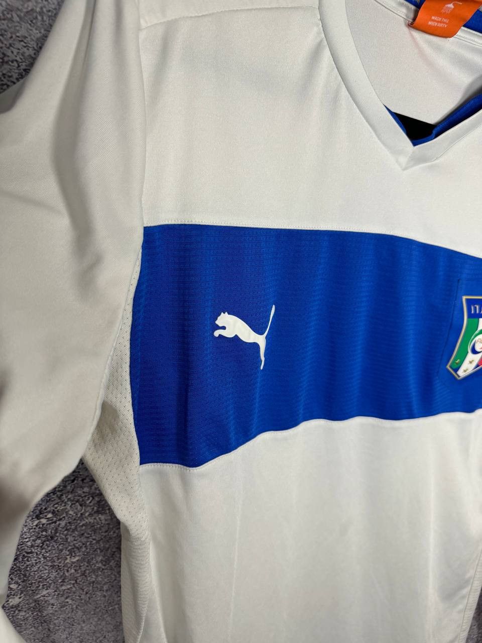 Puma Italy National Team 2012/13 Puma LS Soccer Jersey Size US L / EU 52-54 / 3 - 7 Thumbnail