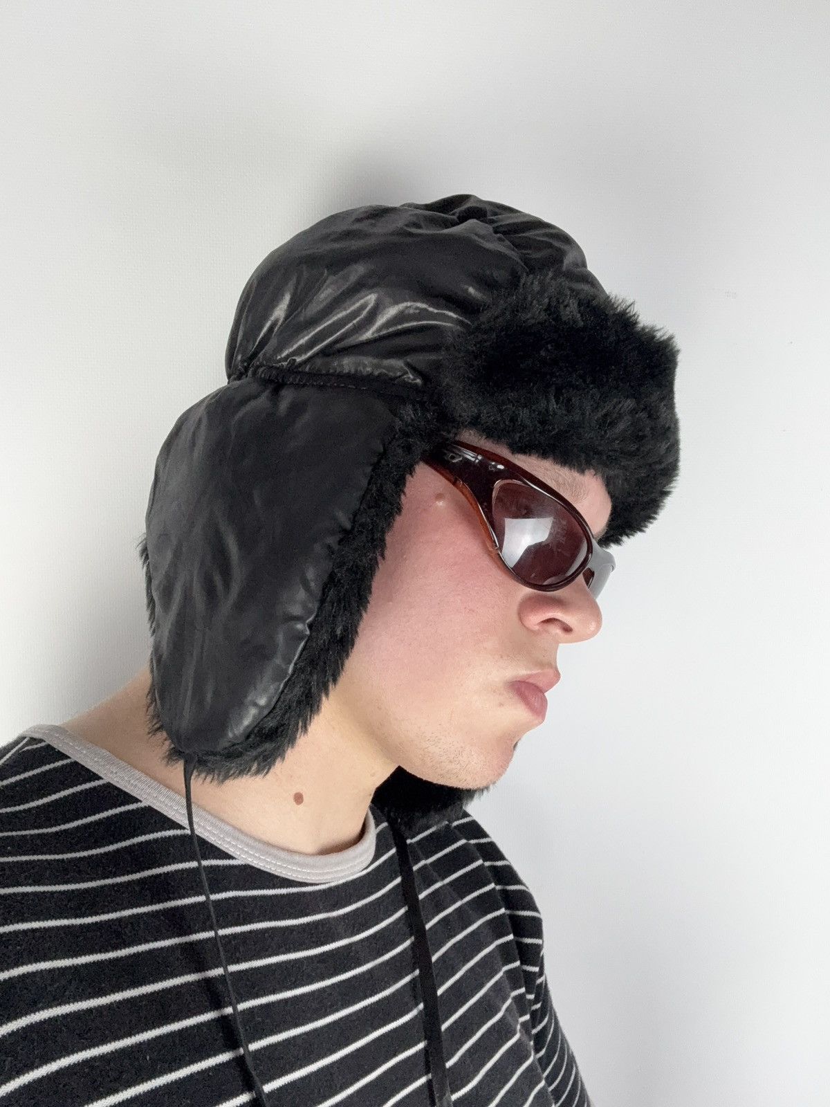 Vintage Y2K Vintage USHANKA hat Mohair Hype Streetwear avant garden Size ONE SIZE - 9 Thumbnail
