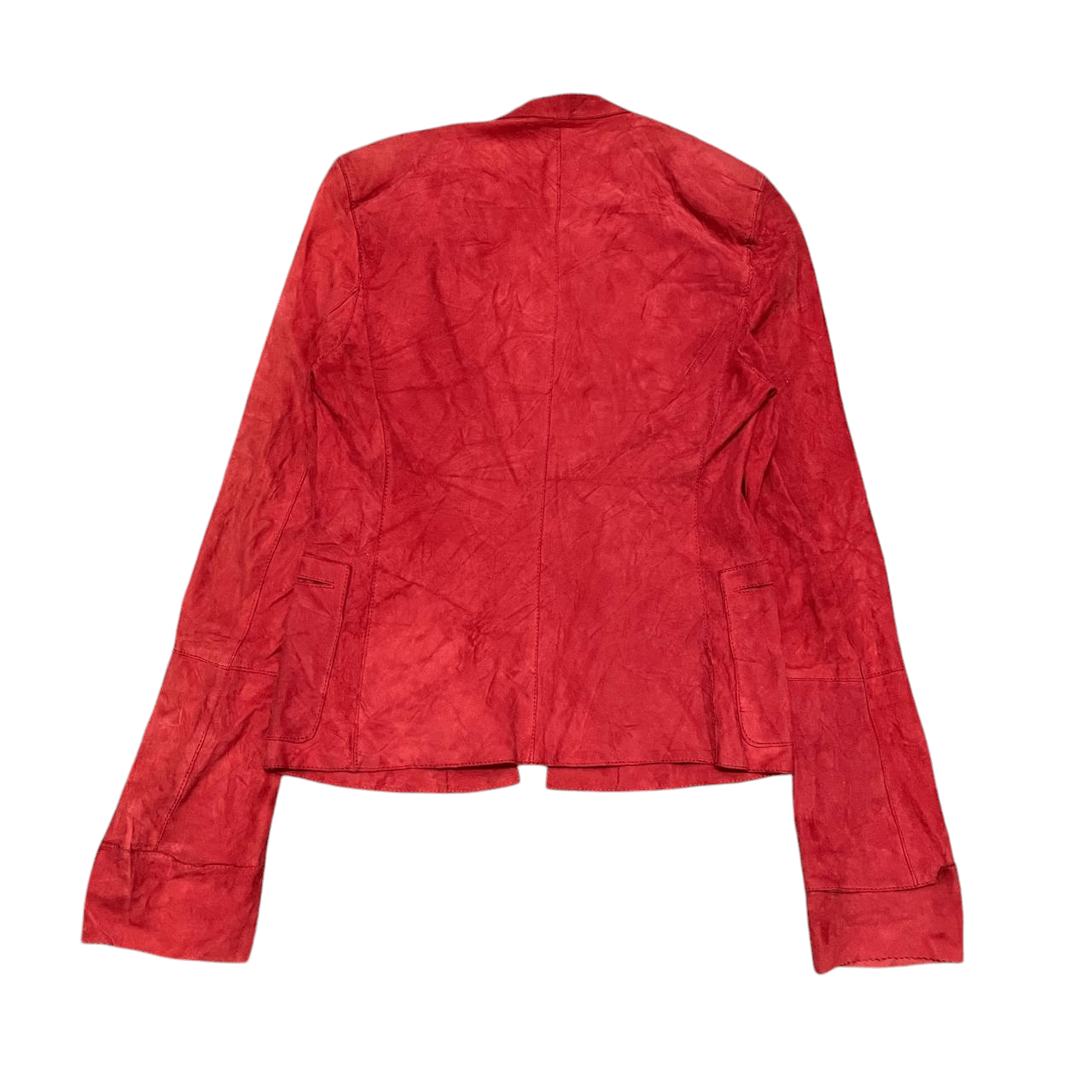 Vintage Vintage Sylvie Schimmel Paris Leather Jacket Buttonless Size S / US 4 / IT 40 - 9 Thumbnail
