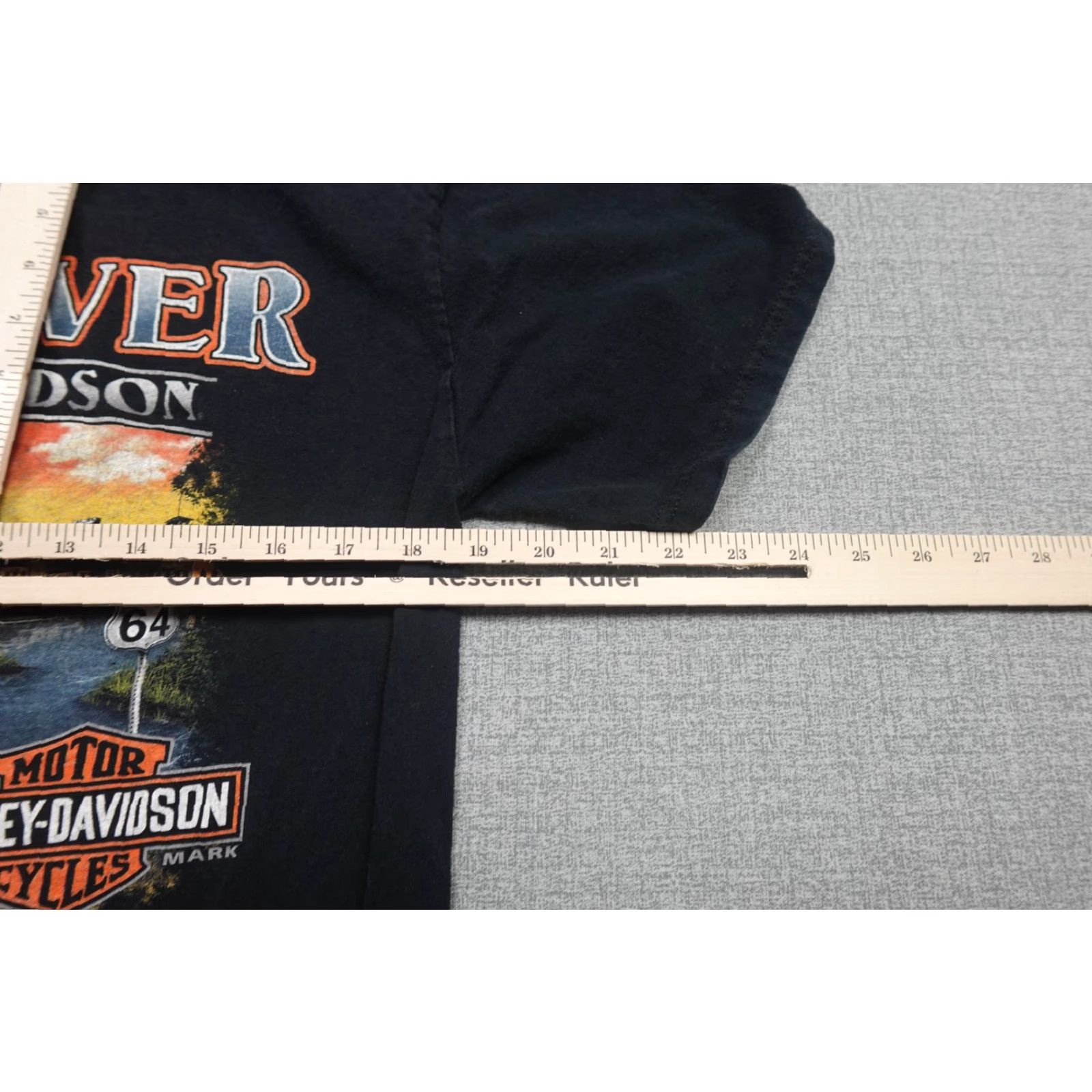 Harley Davidson VINTAGE Harley-Davidson Shirt Mens M Black Fox River St Charles Biker Rider Size US M / EU 48-50 / 2 - 4 Thumbnail