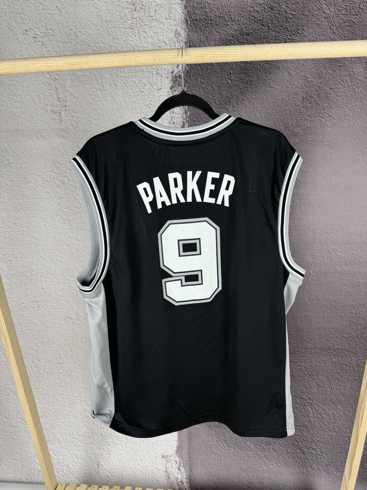 Adidas × NBA TONY PARKER #9 SAN ANTONIO SPURS ADIDAS NBA MENS JERSEY Size US M / EU 48-50 / 2 - 10 Thumbnail