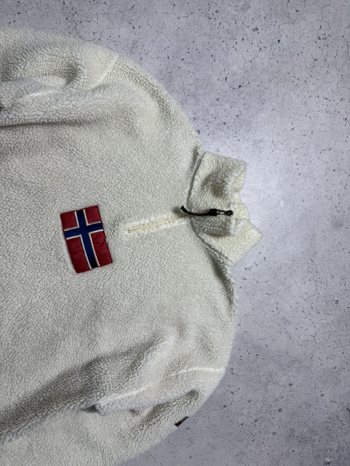 Napapijri Napapijri Vintage Sherpa Jacket Sweatshirt Outdoor Fleece Size US M / EU 48-50 / 2 - 4 Thumbnail