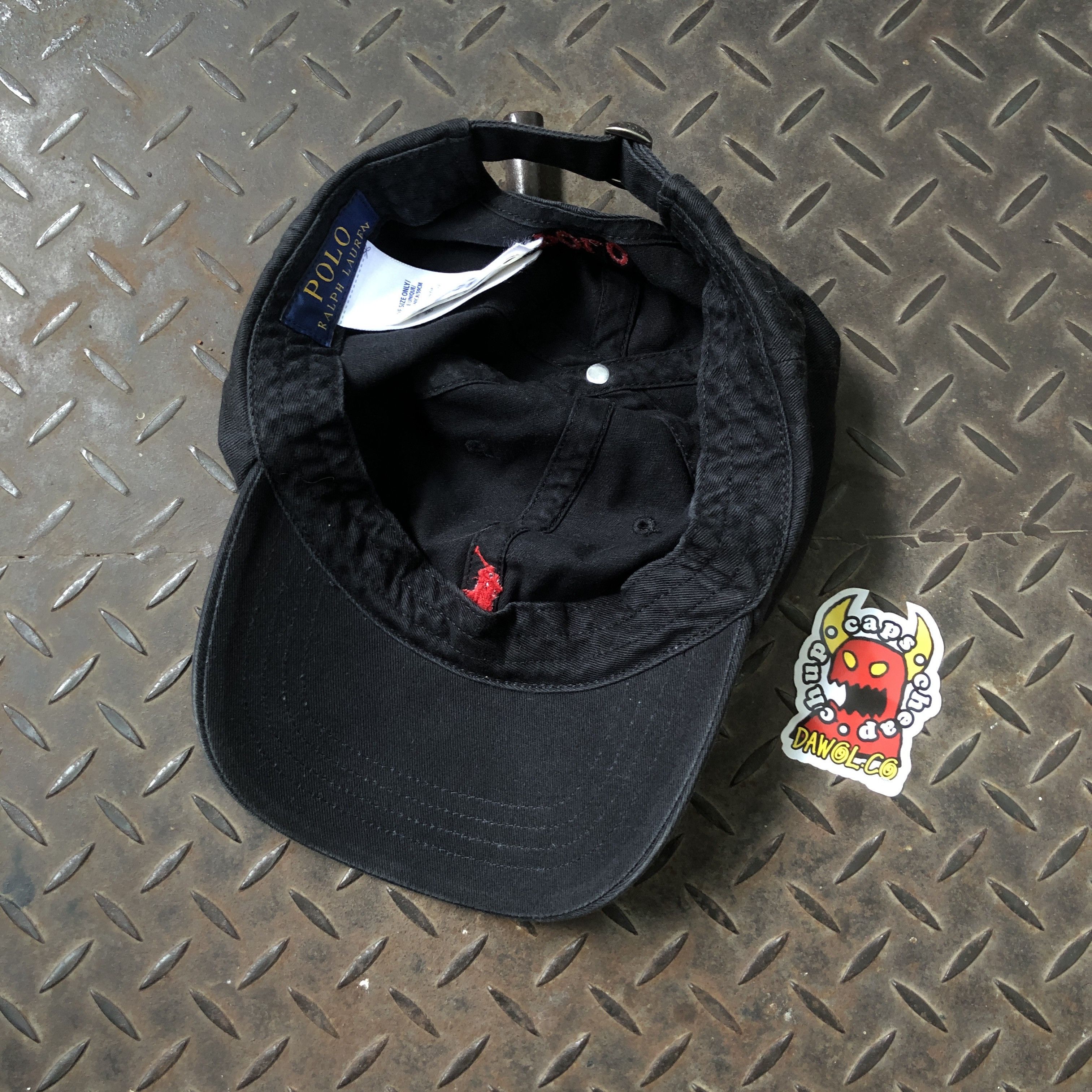 Polo Ralph Lauren Polo Ralph Lauren Black Hat Size ONE SIZE - 6 Thumbnail