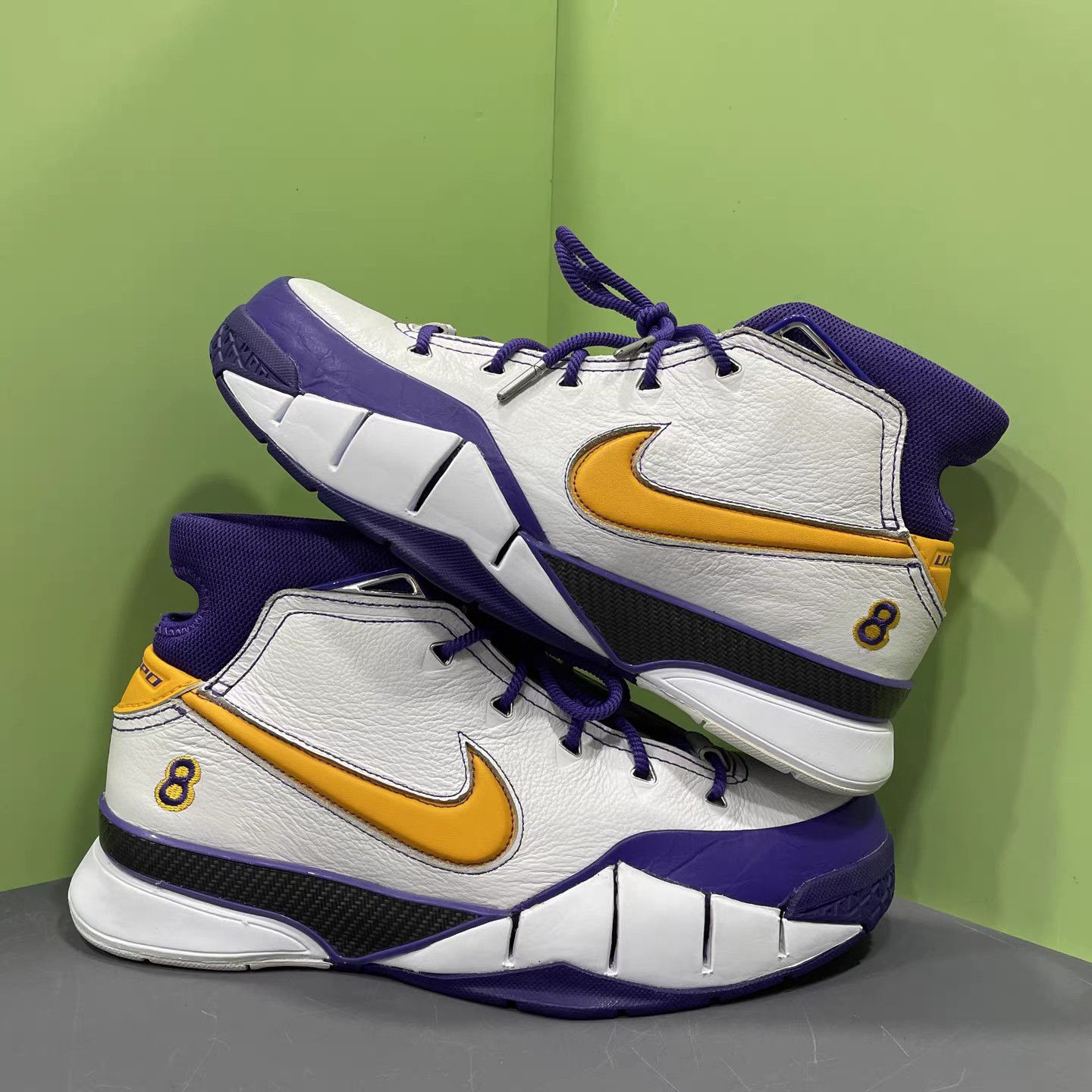 Nike Nike Kobe 1 Protro Tinker 16 Lakers K15 Size US 9.5 / EU 42-43 - 4 Thumbnail