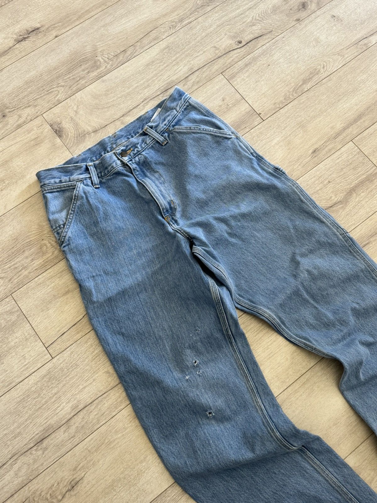 Carhartt Carhartt WIP Single Knee Jeans 30/32 Size US 30 / EU 46 - 11 Thumbnail