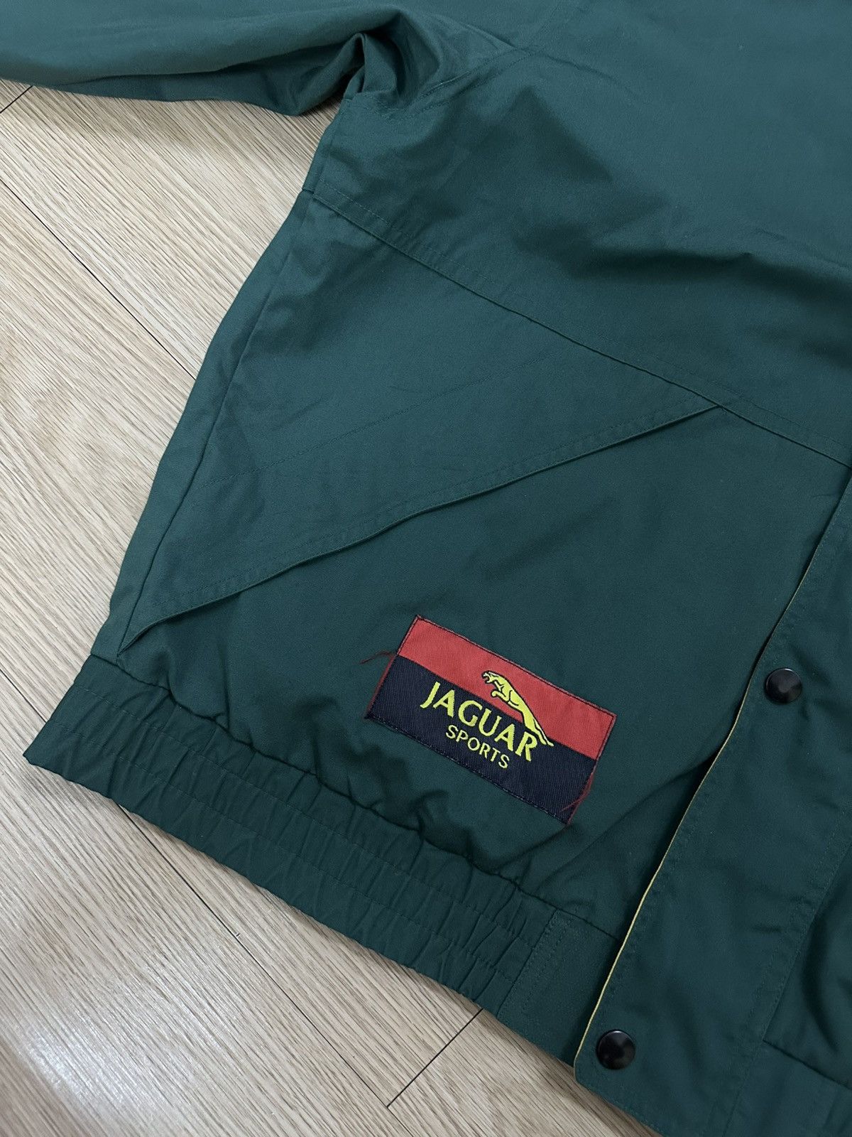 Vintage Rare And Beautiful Vintage Jaguar Work Jacket Green Size US M / EU 48-50 / 2 - 5 Thumbnail