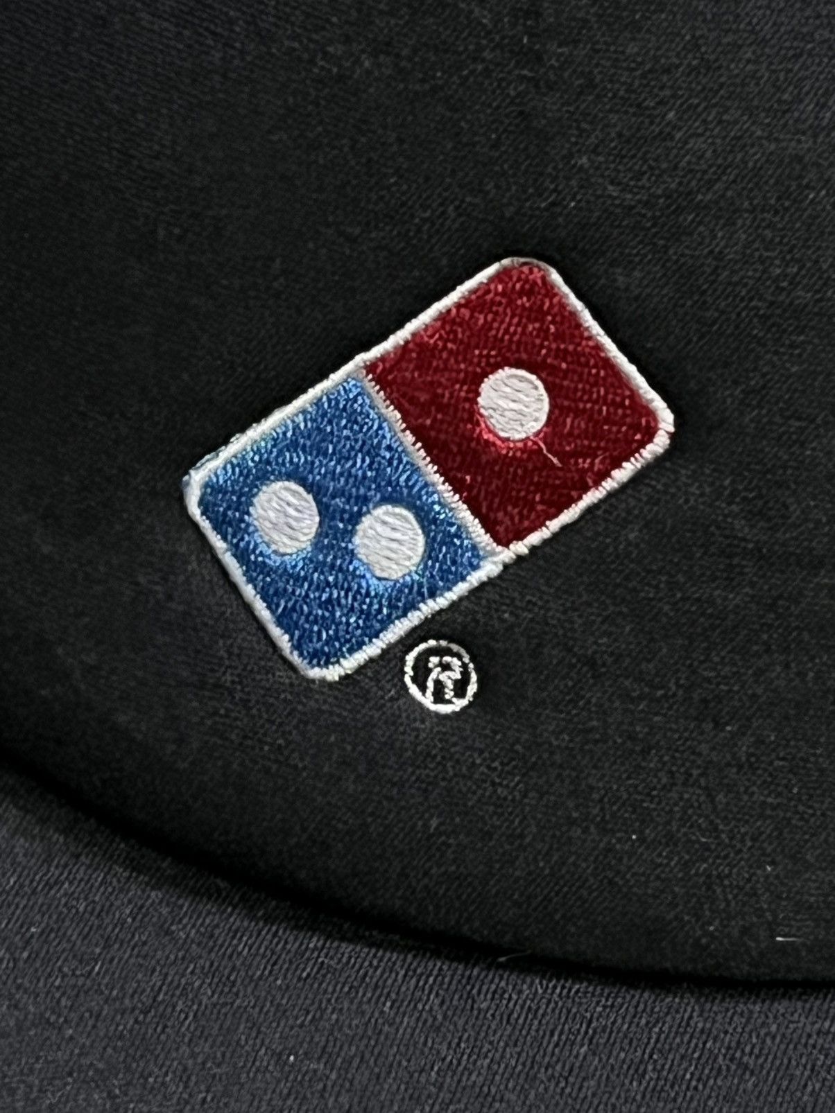 Garment Reproduction of Workers Domino’s Pizza Japan Trucker Hat 2012 Logo – Black Mesh Cap Size ONE SIZE - 2 Thumbnail