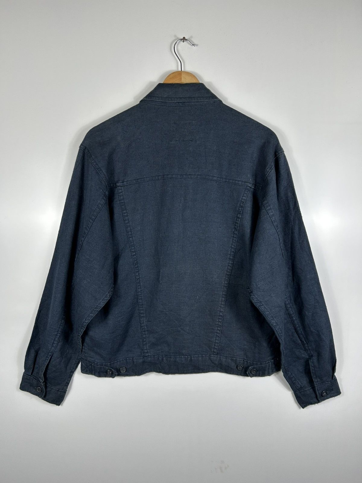 Uniqlo ⚡️Vintage Uniqlo Denim Button Chore Shirt Jacket Size US M / EU 48-50 / 2 - 13 Thumbnail